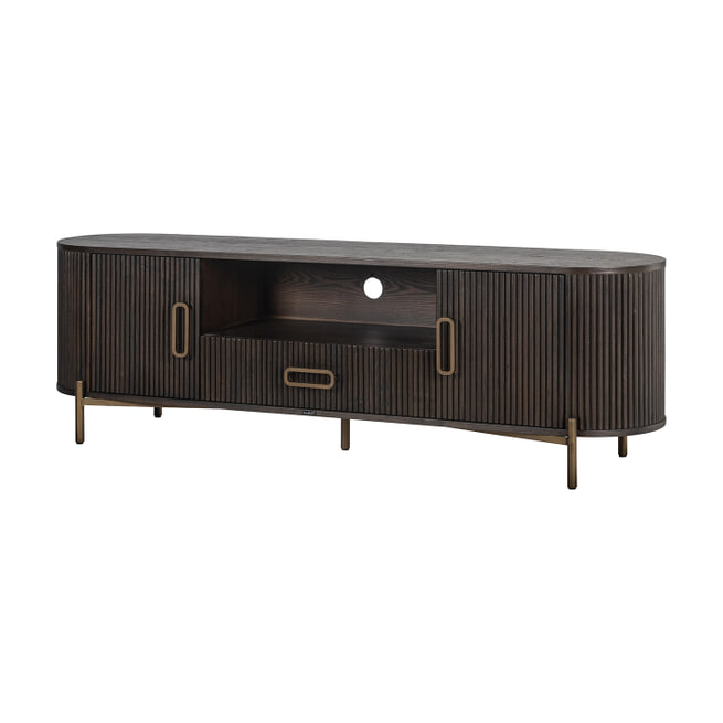 Richmond TV-meubel 'Luxor' Eiken, 180cm, kleur donkerbruin
