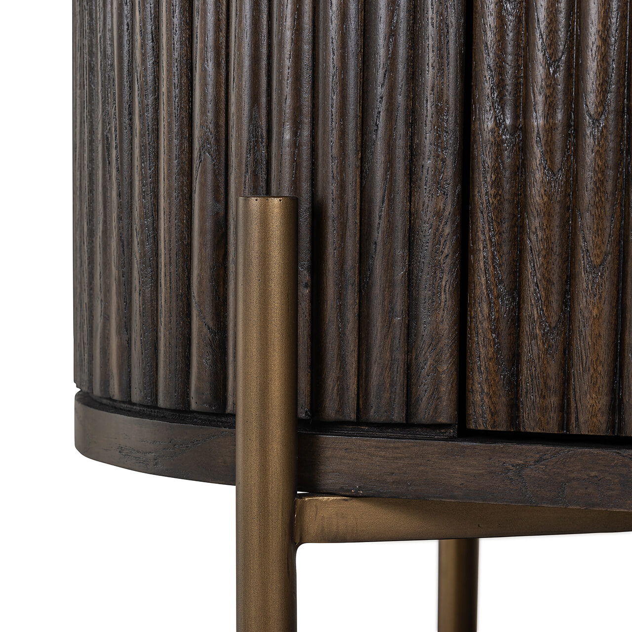 Richmond Opbergkast 'Luxor' Eiken, 190 x 90cm, kleur donkerbruin