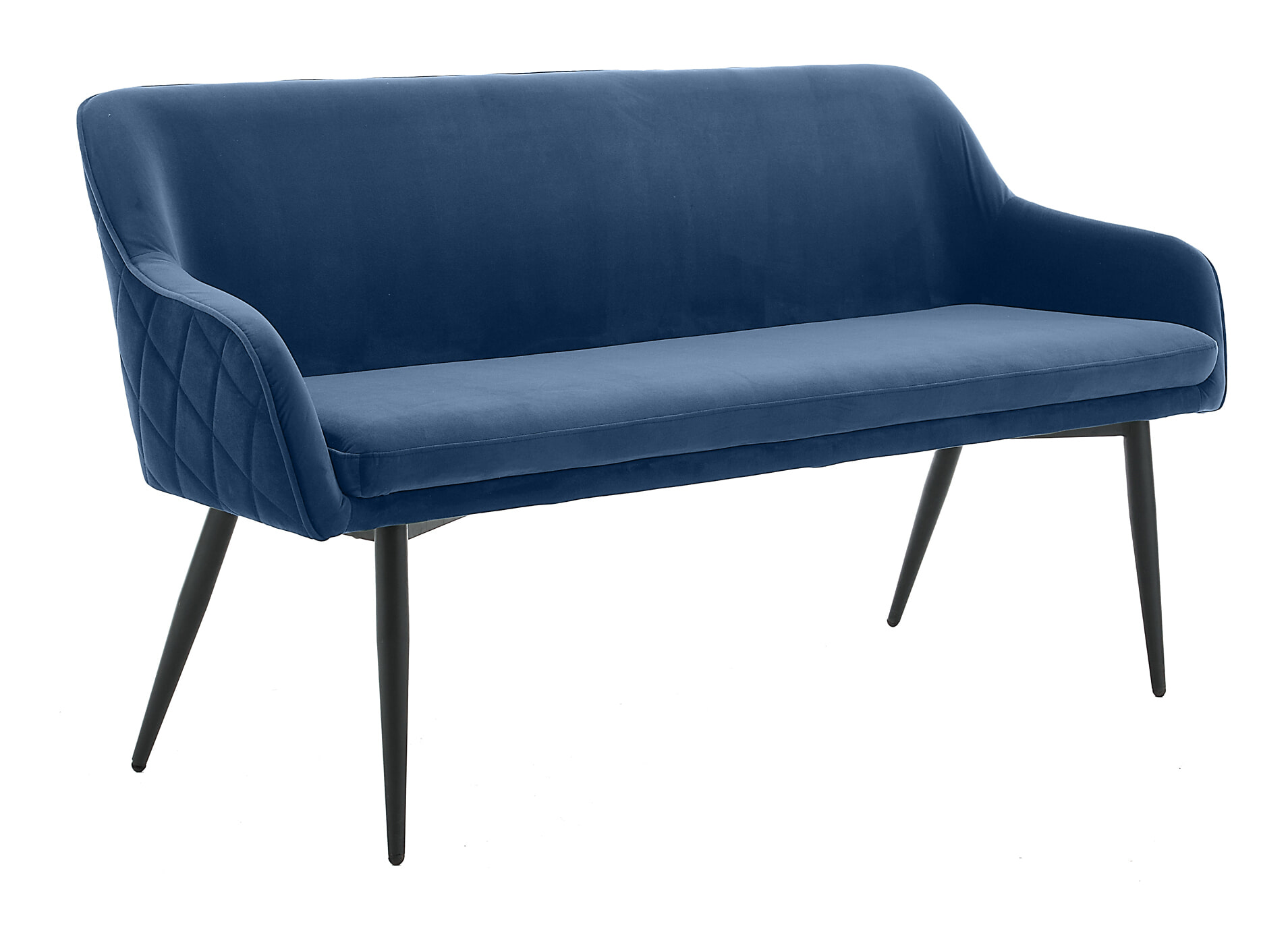 Artistiq Eetkamerbank Tynise Velvet - Blauw
