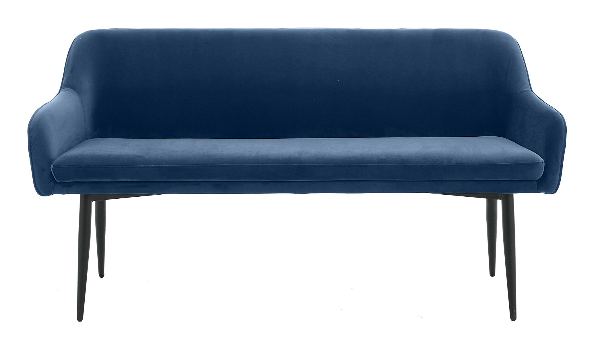 Artistiq Eetkamerbank 'Tynise' Velvet, kleur Blauw