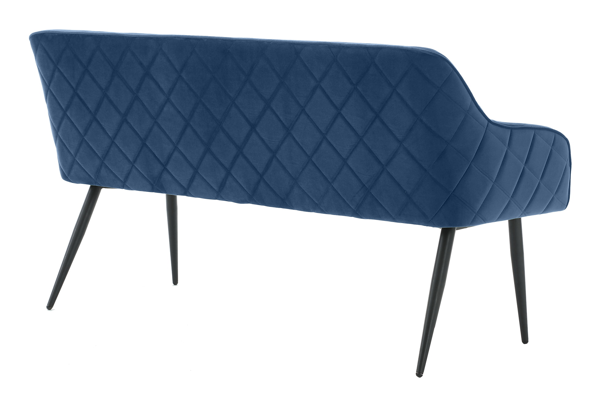 Artistiq Eetkamerbank 'Tynise' Velvet, kleur Blauw