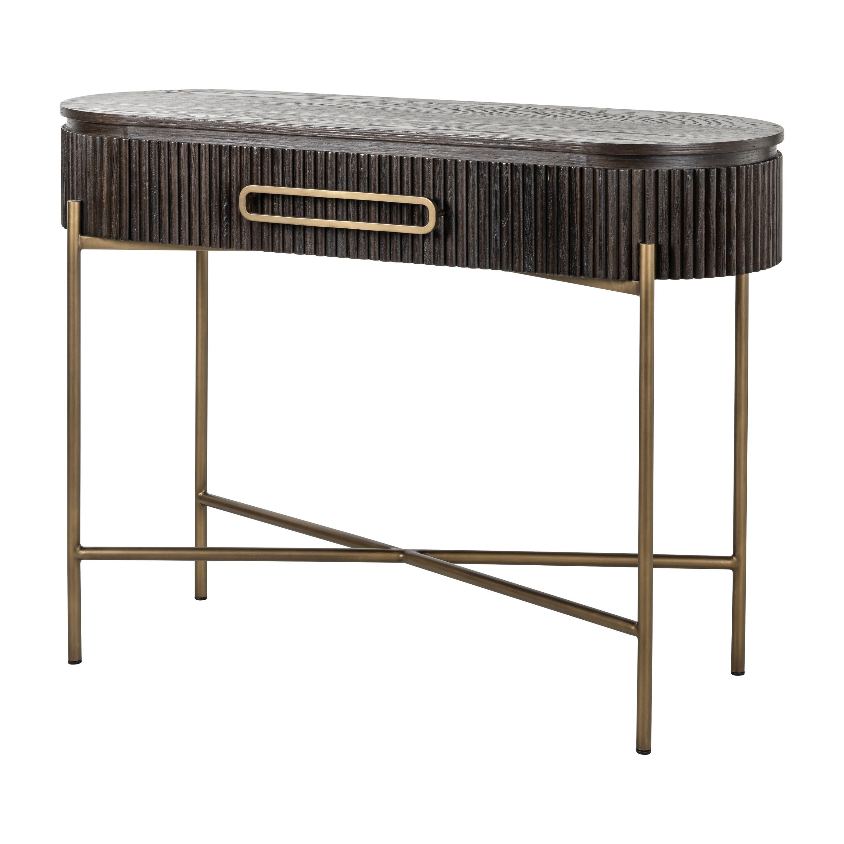 Richmond Sidetable Luxor Eikenhout, 110cm - Bruin