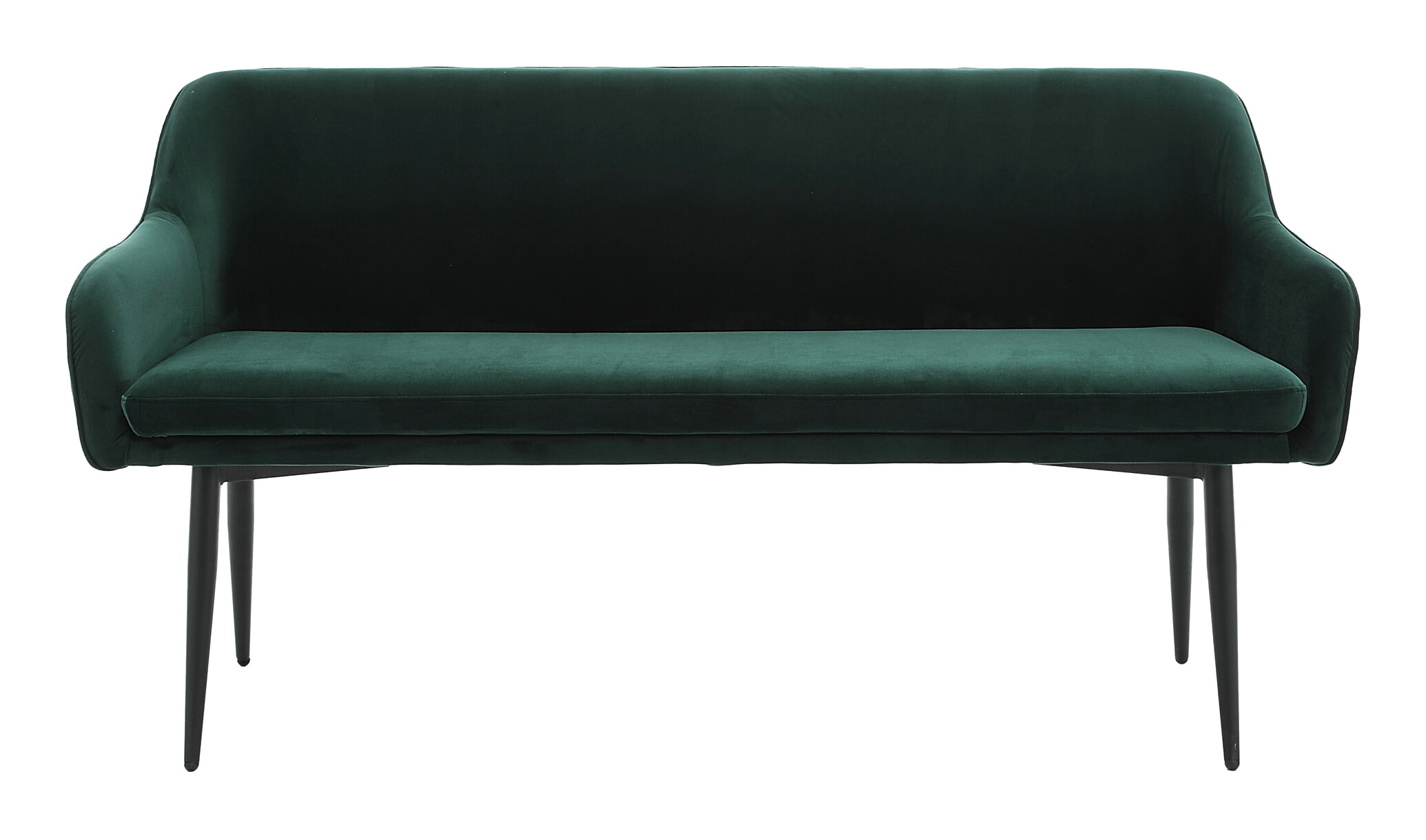 Artistiq Eetkamerbank 'Tynise' Velvet, kleur Groen