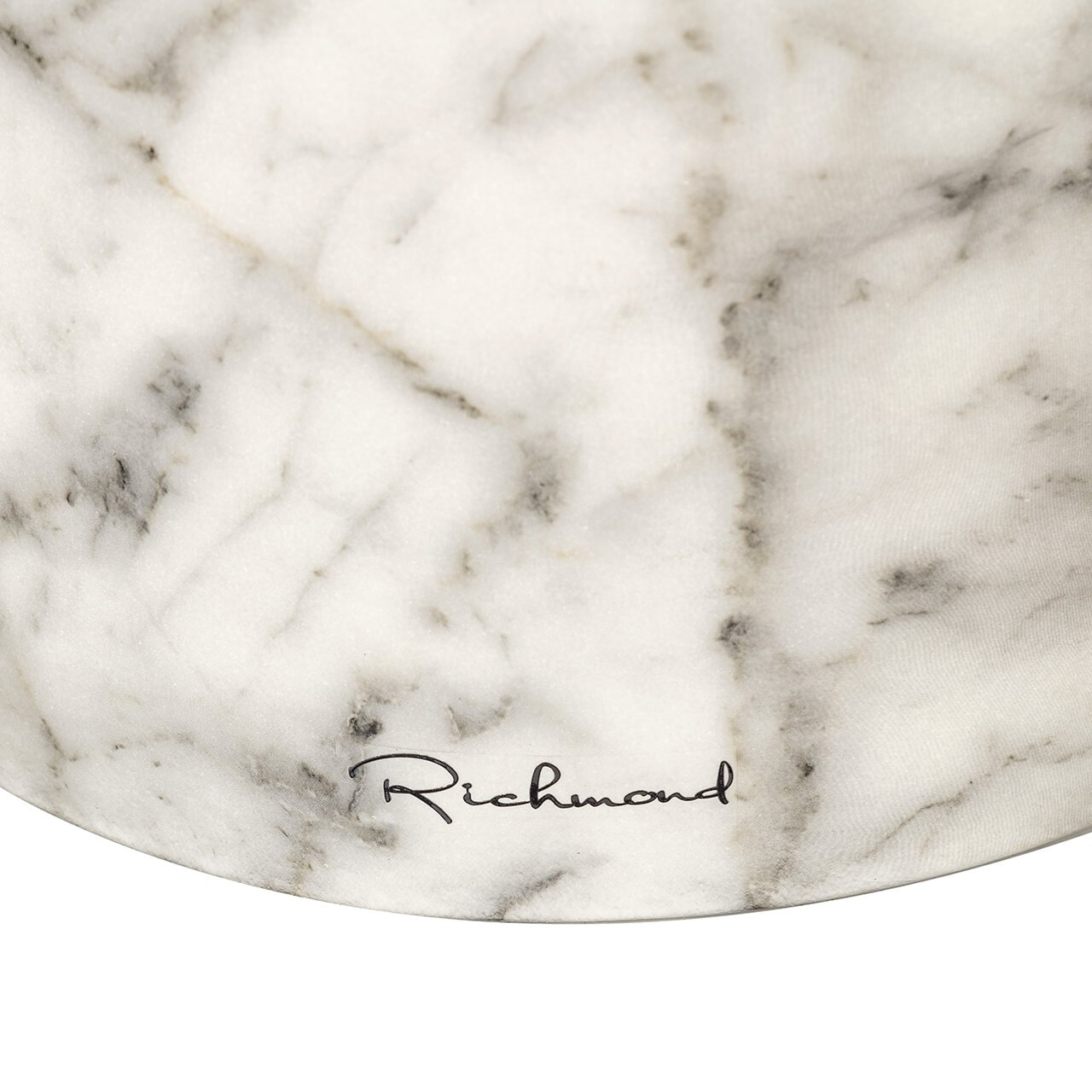Richmond Ronde Bijzettafel 'Kita' Faux marmer, 34cm