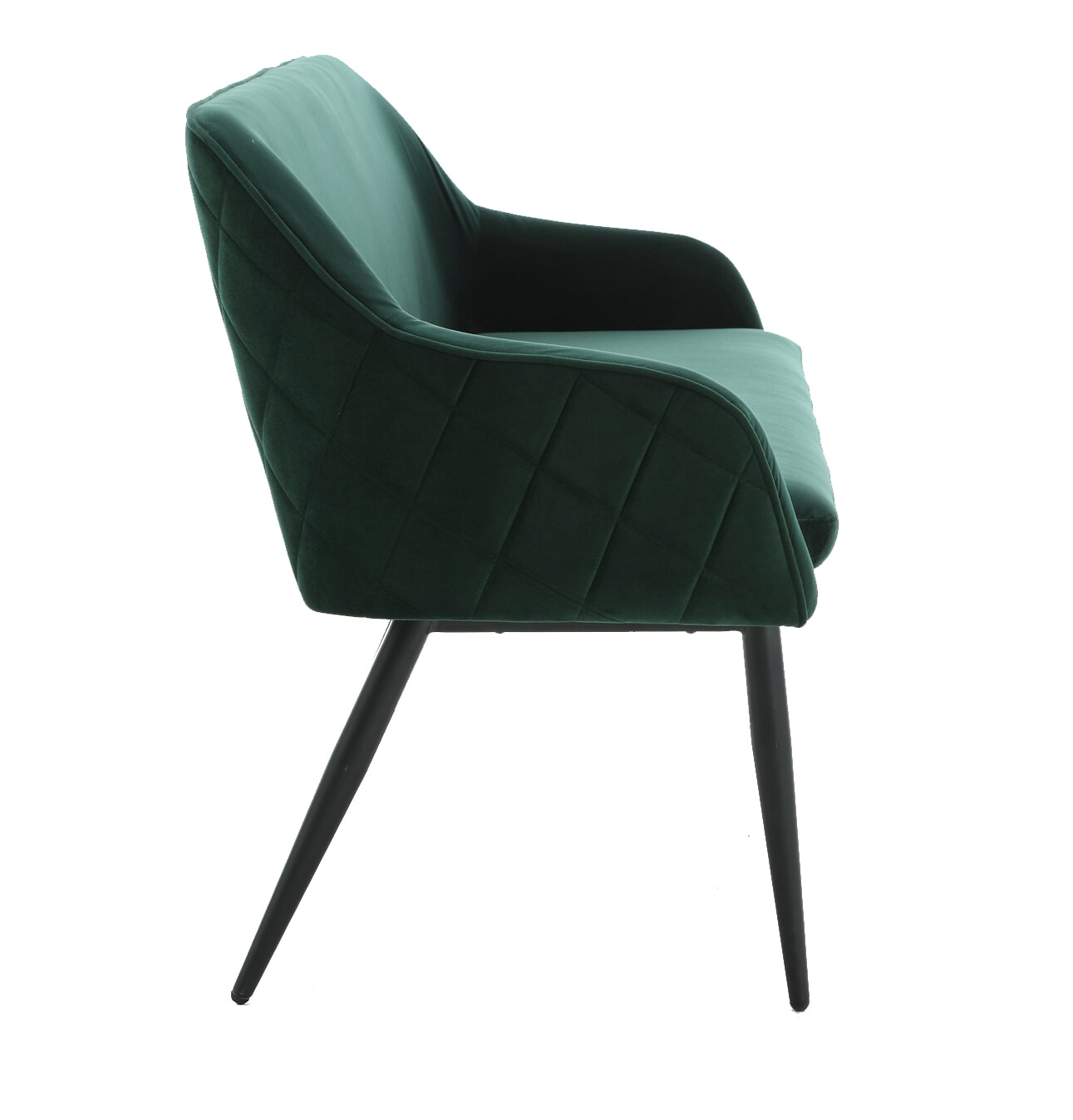 Artistiq Eetkamerbank 'Tynise' Velvet, kleur Groen