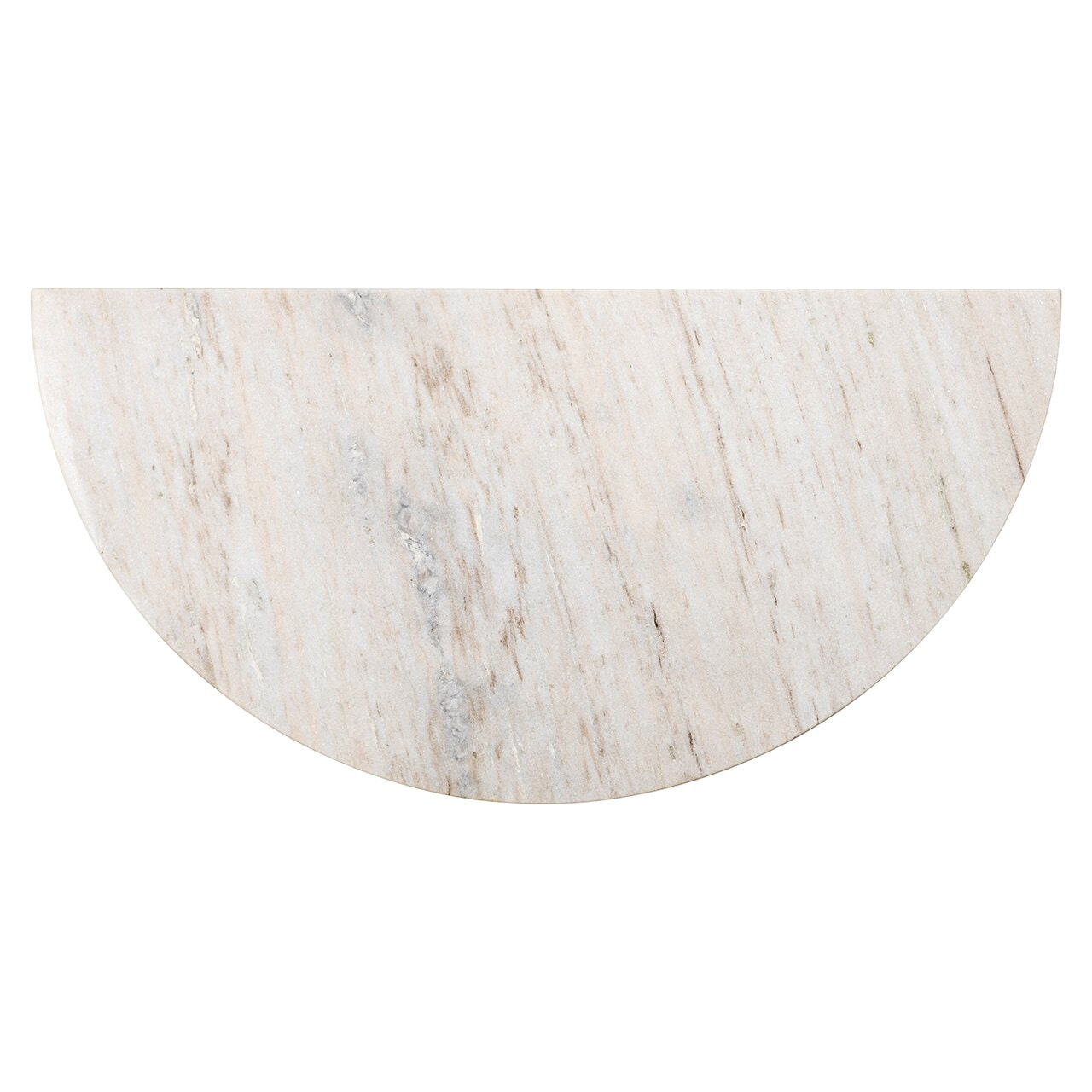 Richmond Sidetable 'Mayfield' Marmer en Mangohout, 90cm