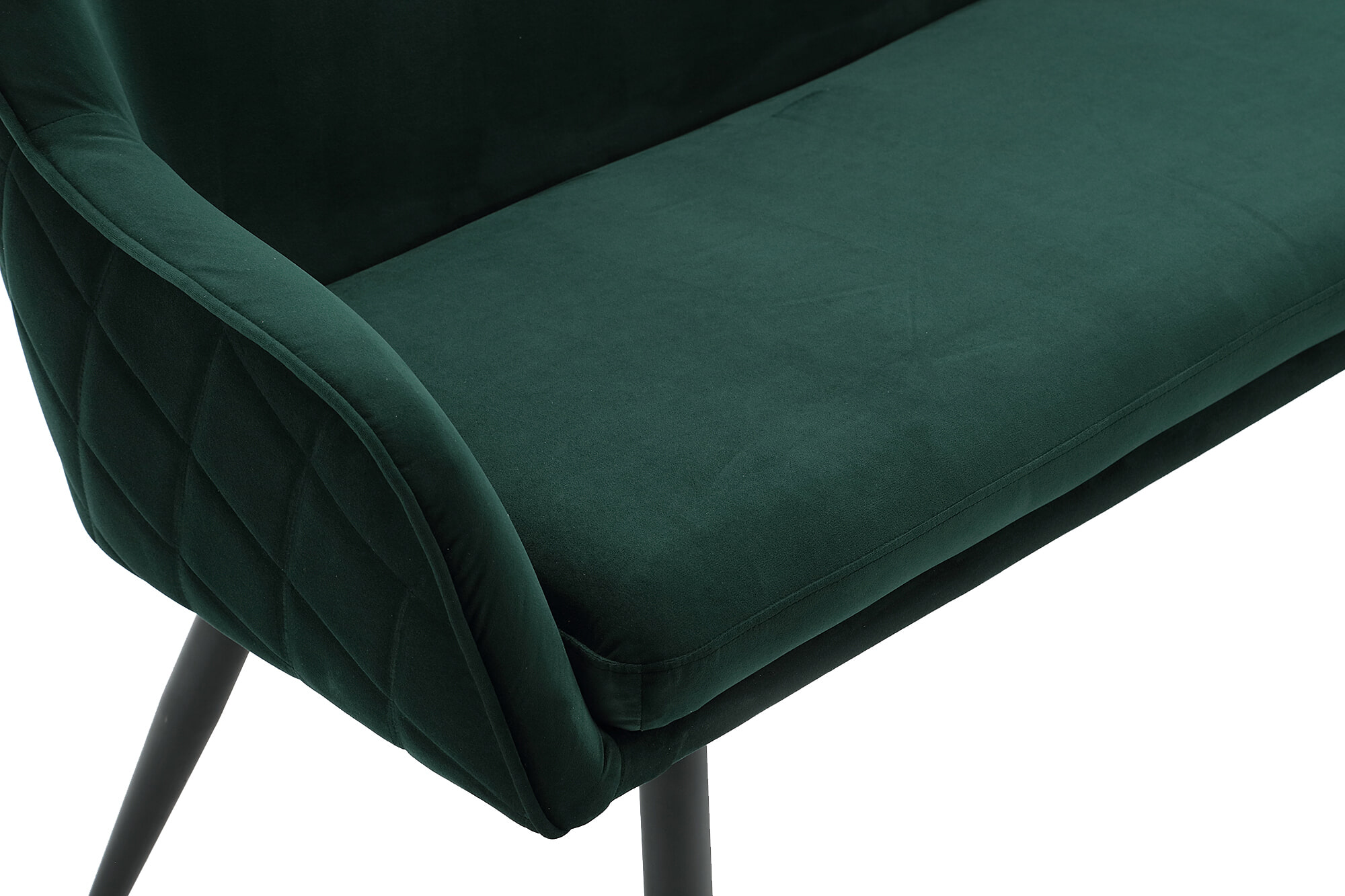 Artistiq Eetkamerbank 'Tynise' Velvet, kleur Groen