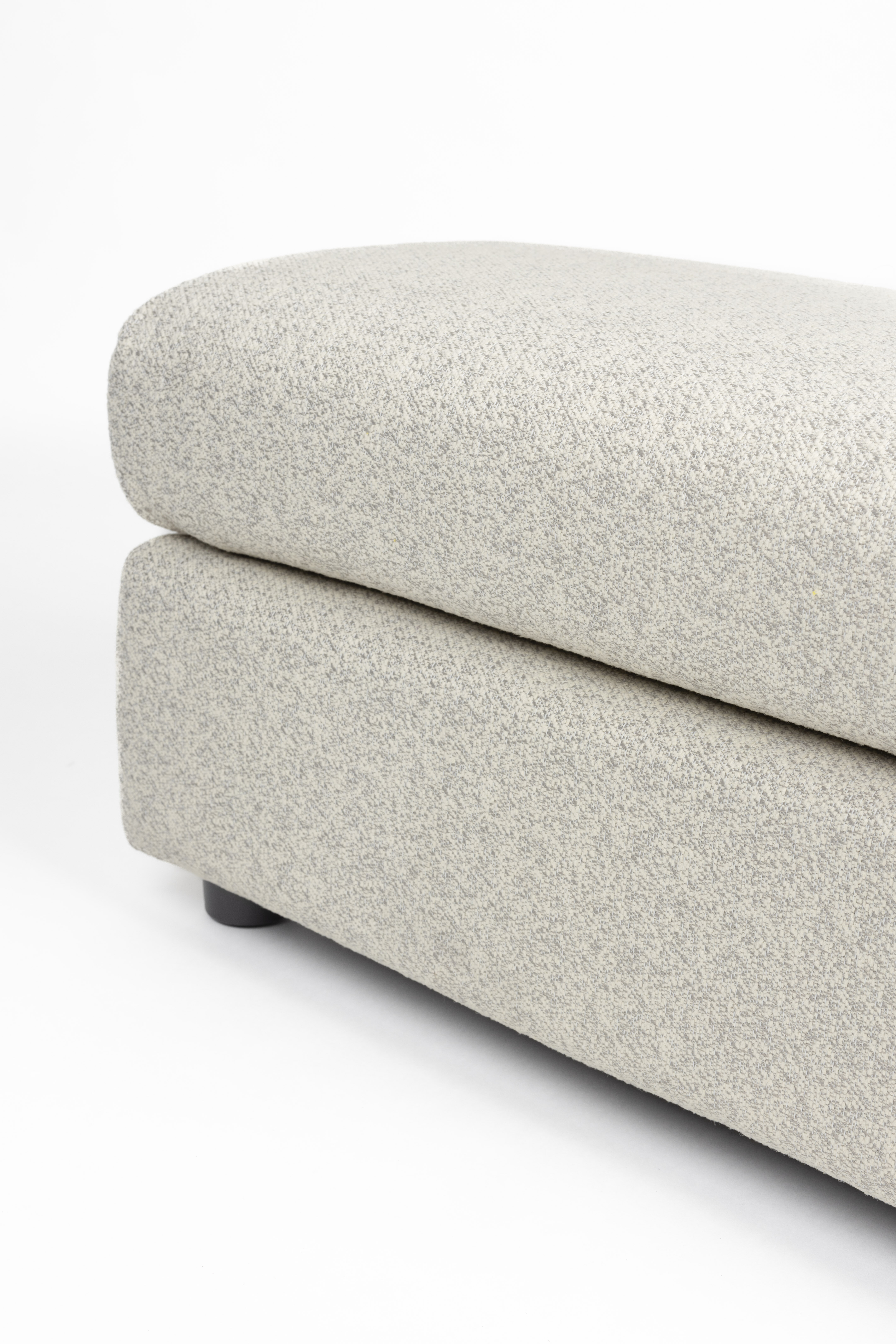 Zuiver Hocker 'Mississippi' kleur Beige