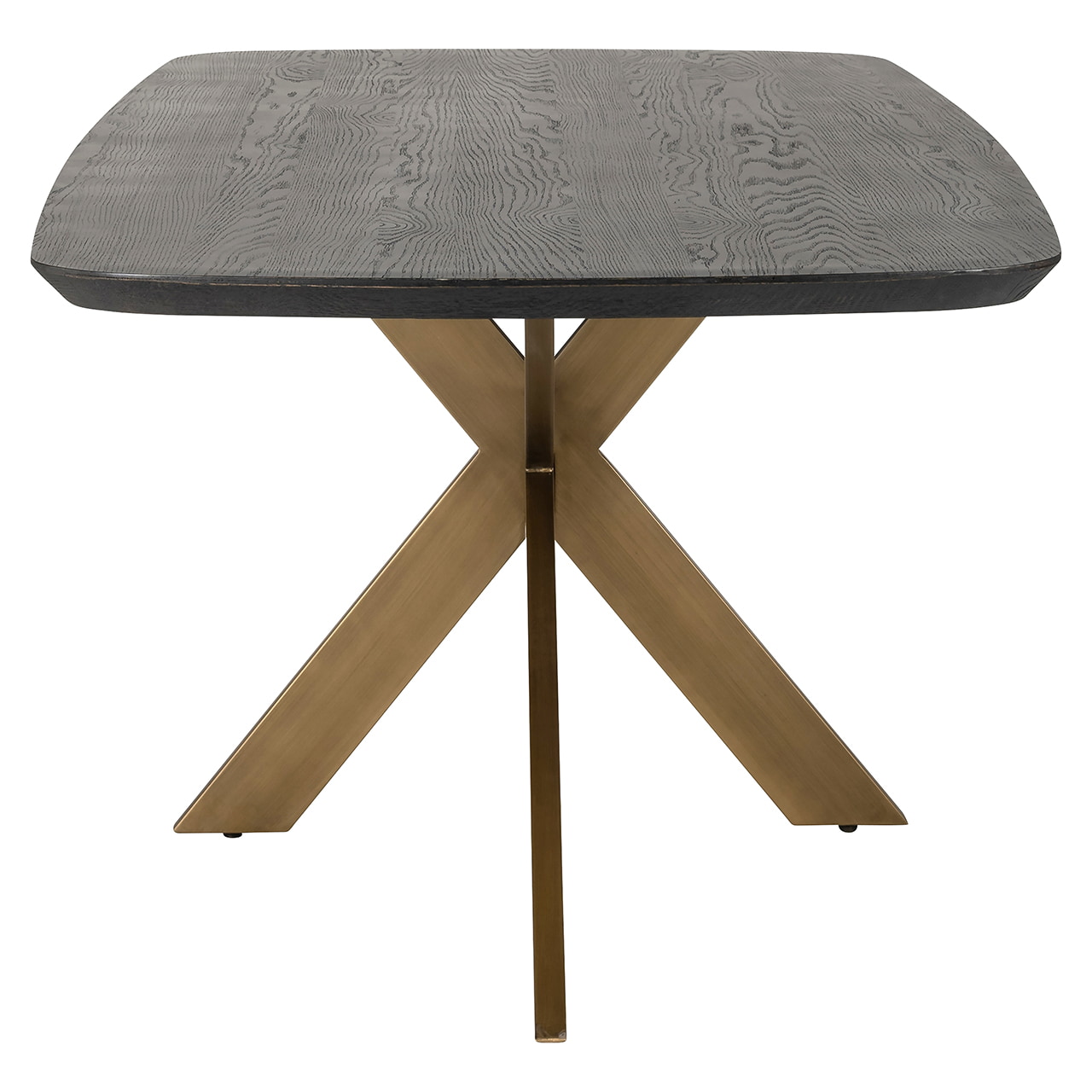 Richmond Deens Ovale Eettafel 'Cambon' 230 x 100cm, kleur Dark Coffee