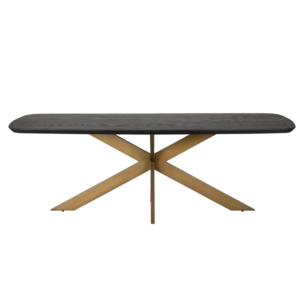 Richmond Deens Ovale Eettafel 'Cambon' 280 x 110cm, kleur Dark Coffee