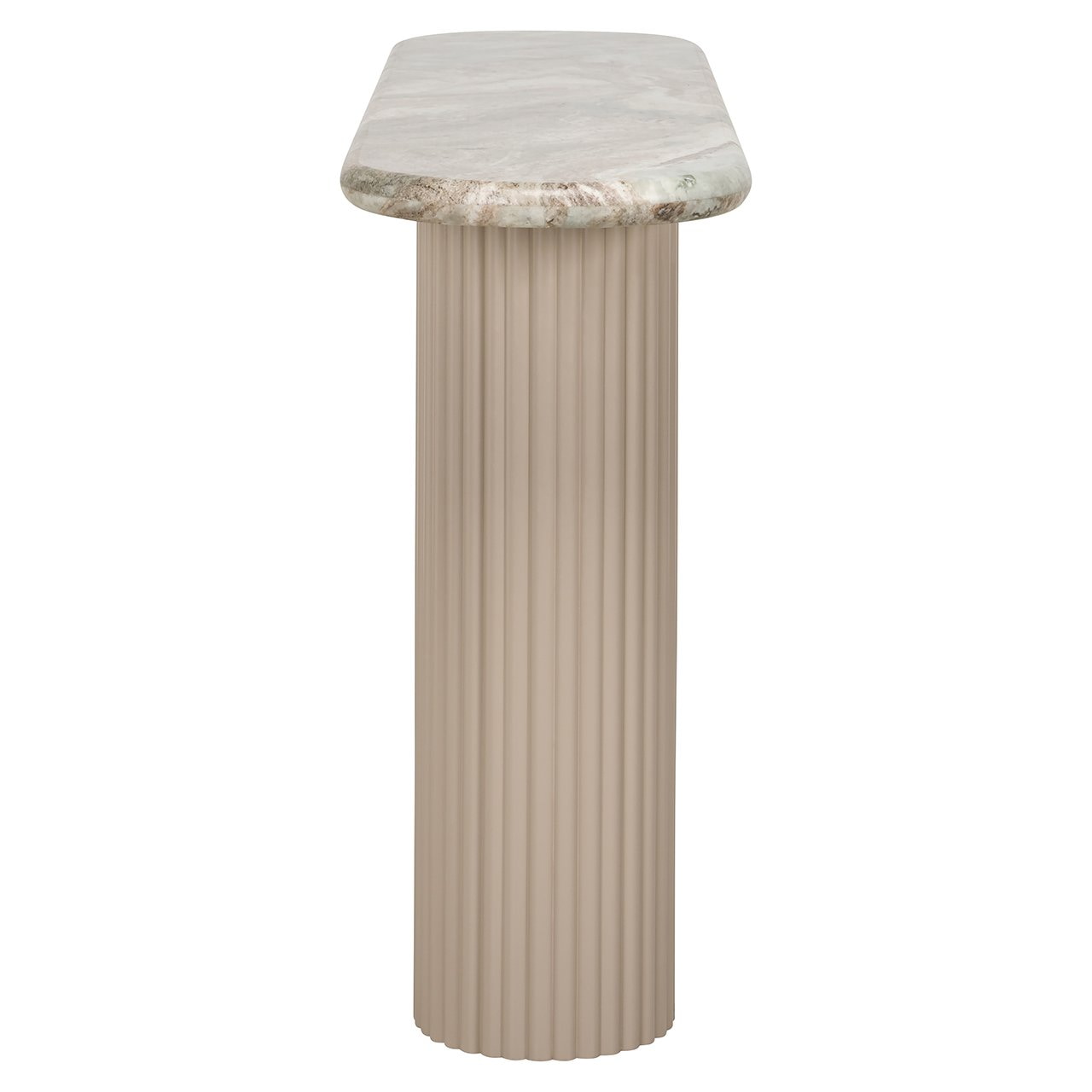 Richmond Ovale Sidetable 'Coronel' Marmer, 160cm