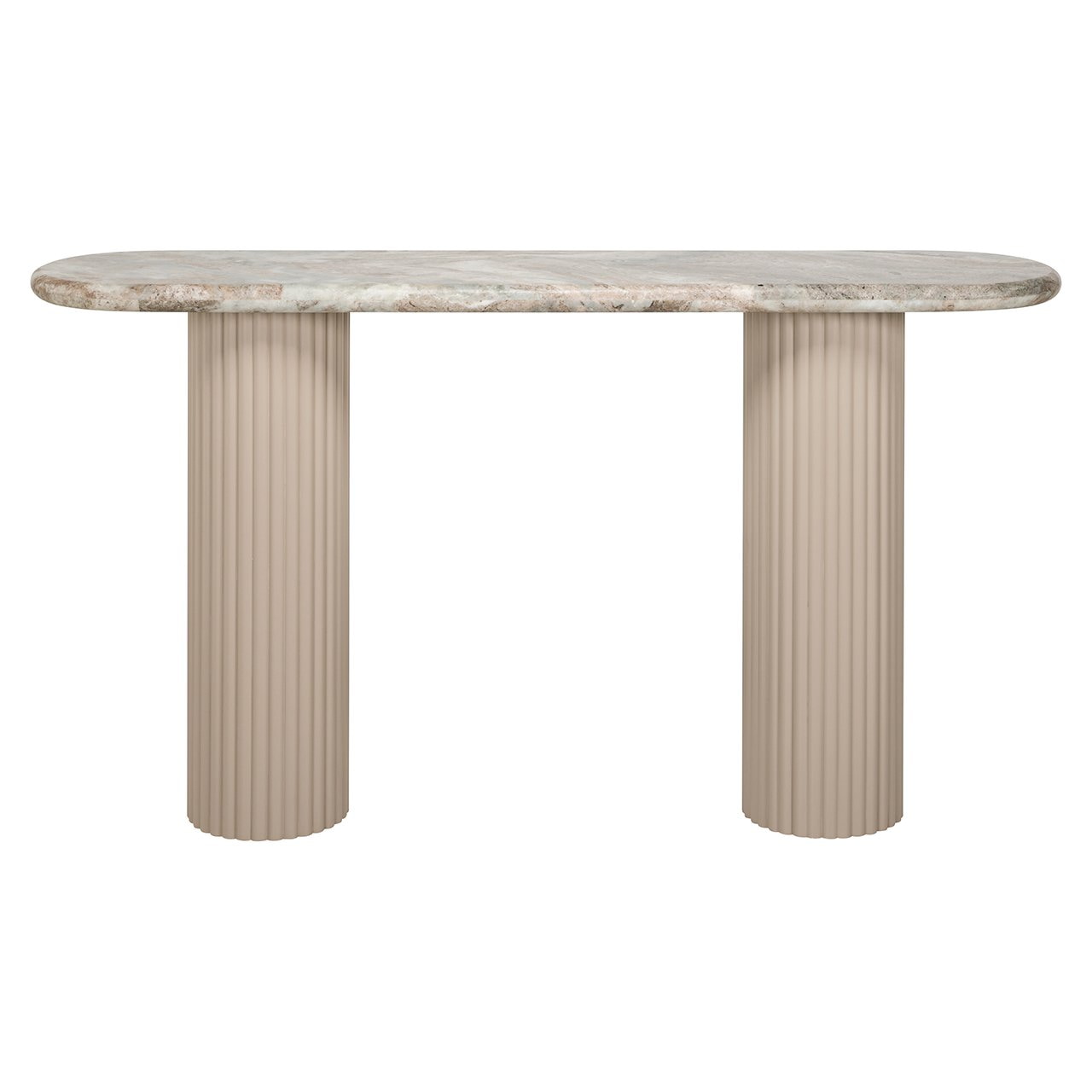Richmond Ovale Sidetable 'Coronel' Marmer, 160cm