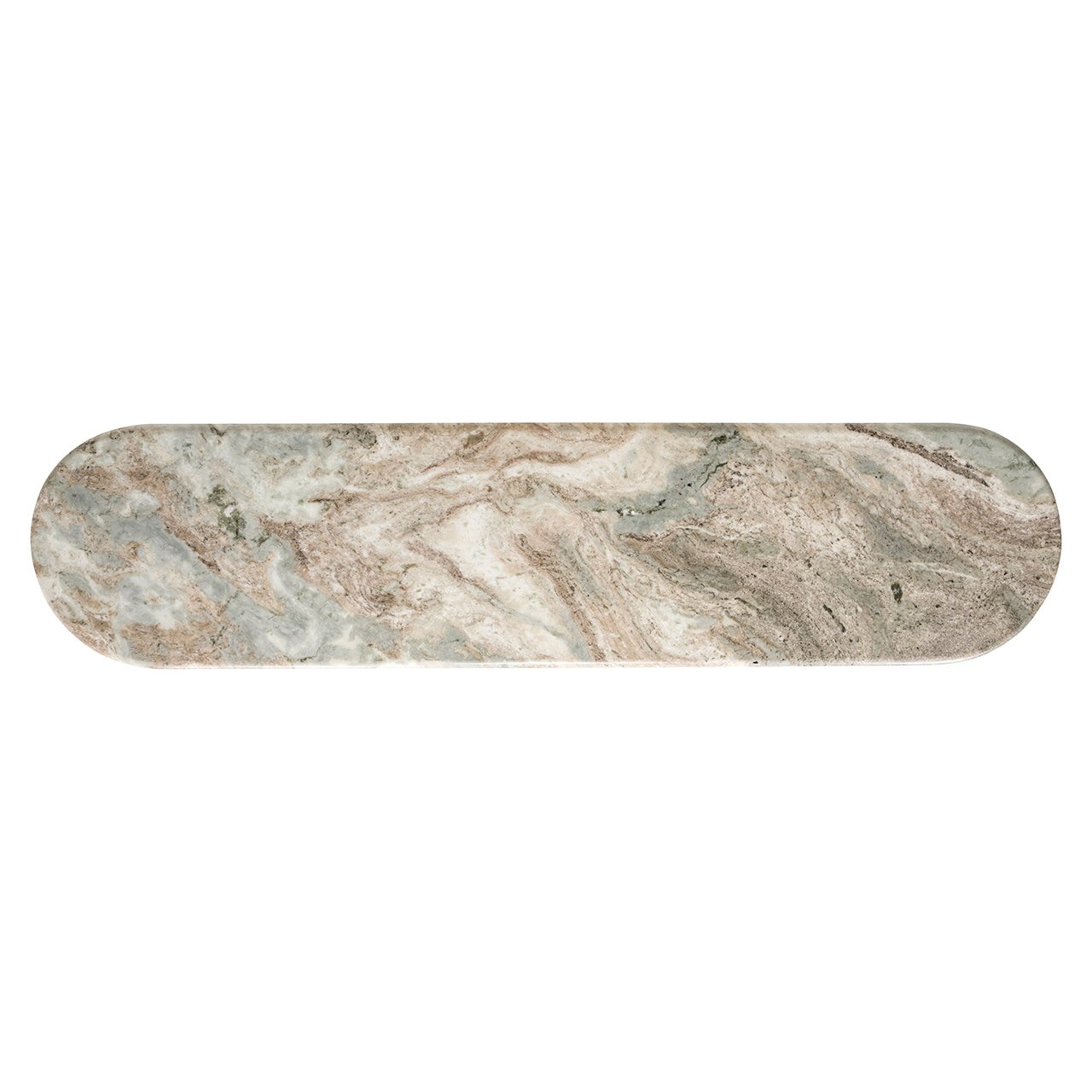 Richmond Ovale Sidetable 'Coronel' Marmer, 160cm