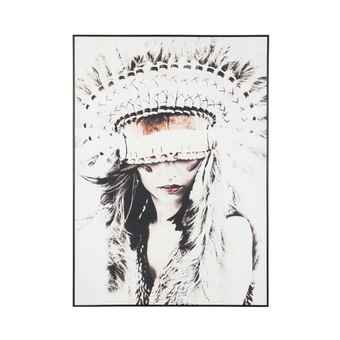 J-Line Schilderij 'Native Woman' 142 x 102cm J-Line Schilderij 'Native Woman' 142 x 102cm