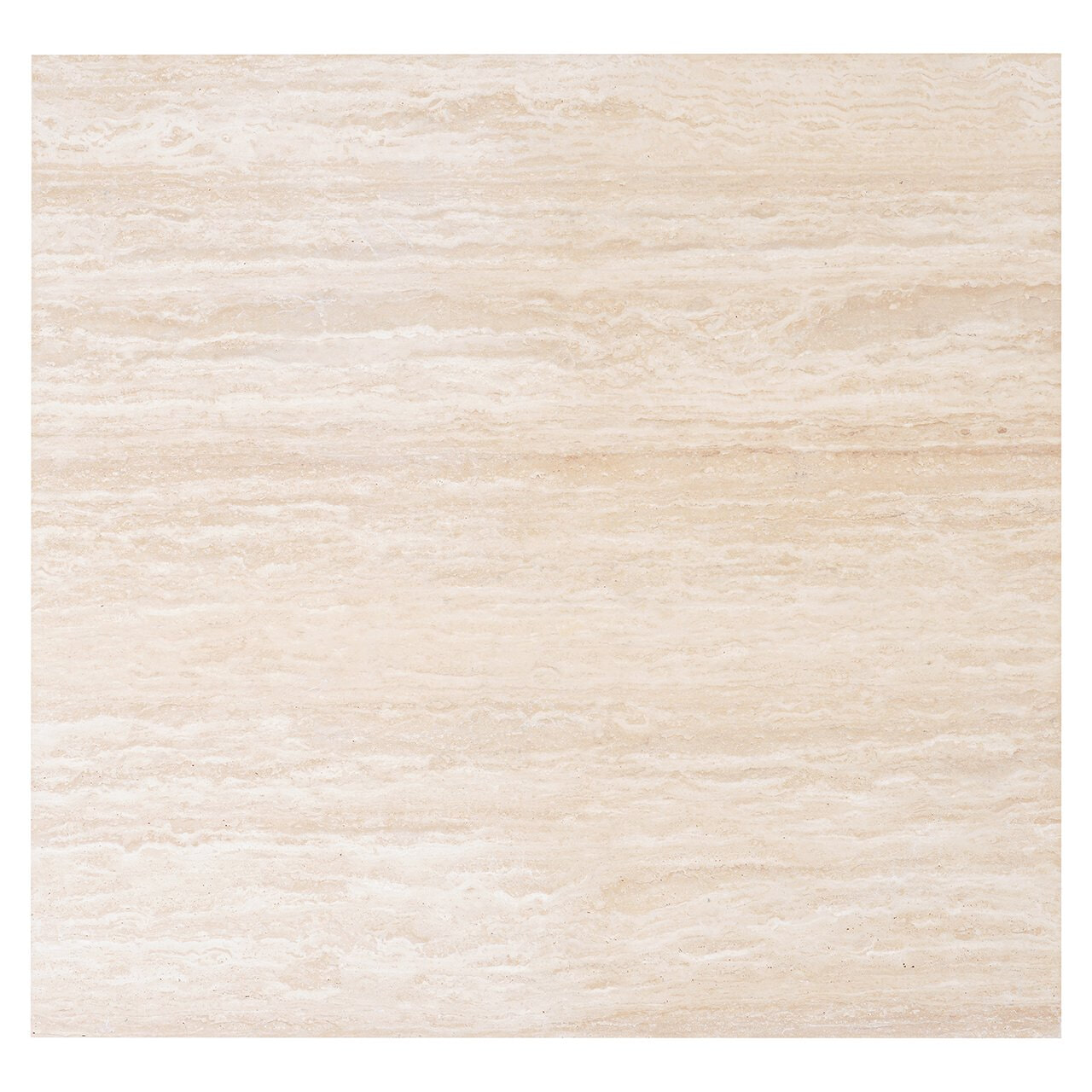 Richmond Salontafel 'Claremont' Eiken en travertin, 90 x 90cm