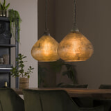 LifestyleFurn Hanglamp 'Nabi' Stoneglass, 2-lamps