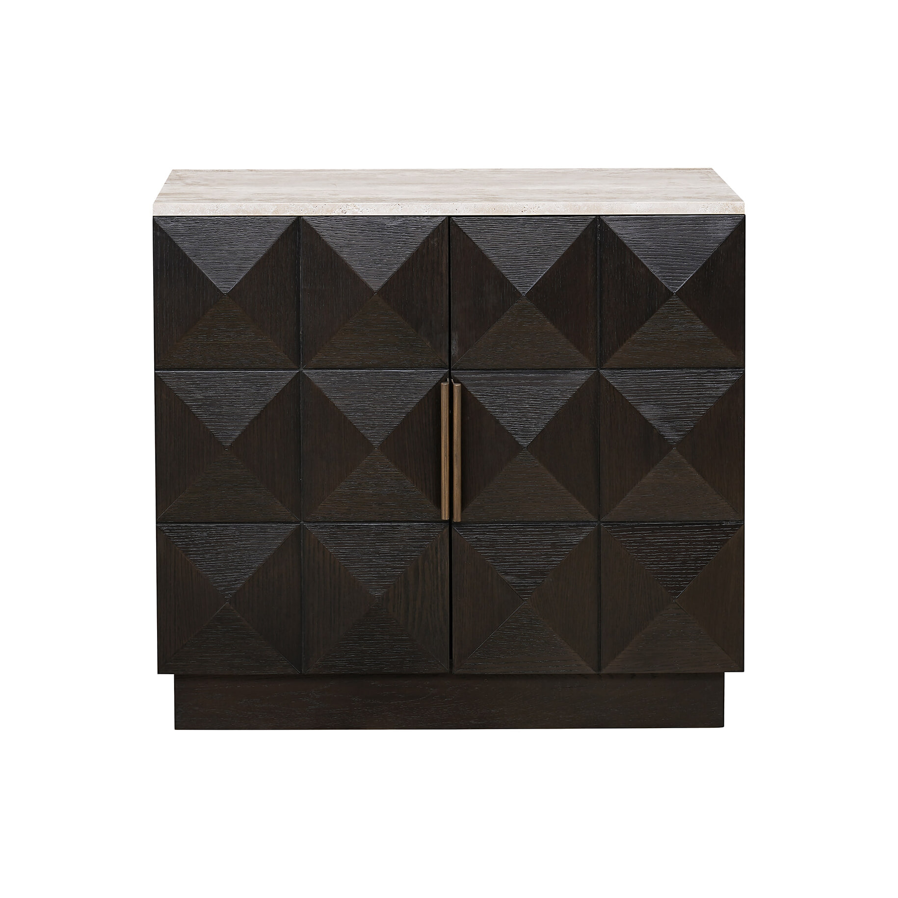 Richmond Dressoir 'Claremont' Eiken en travertin, 85cm