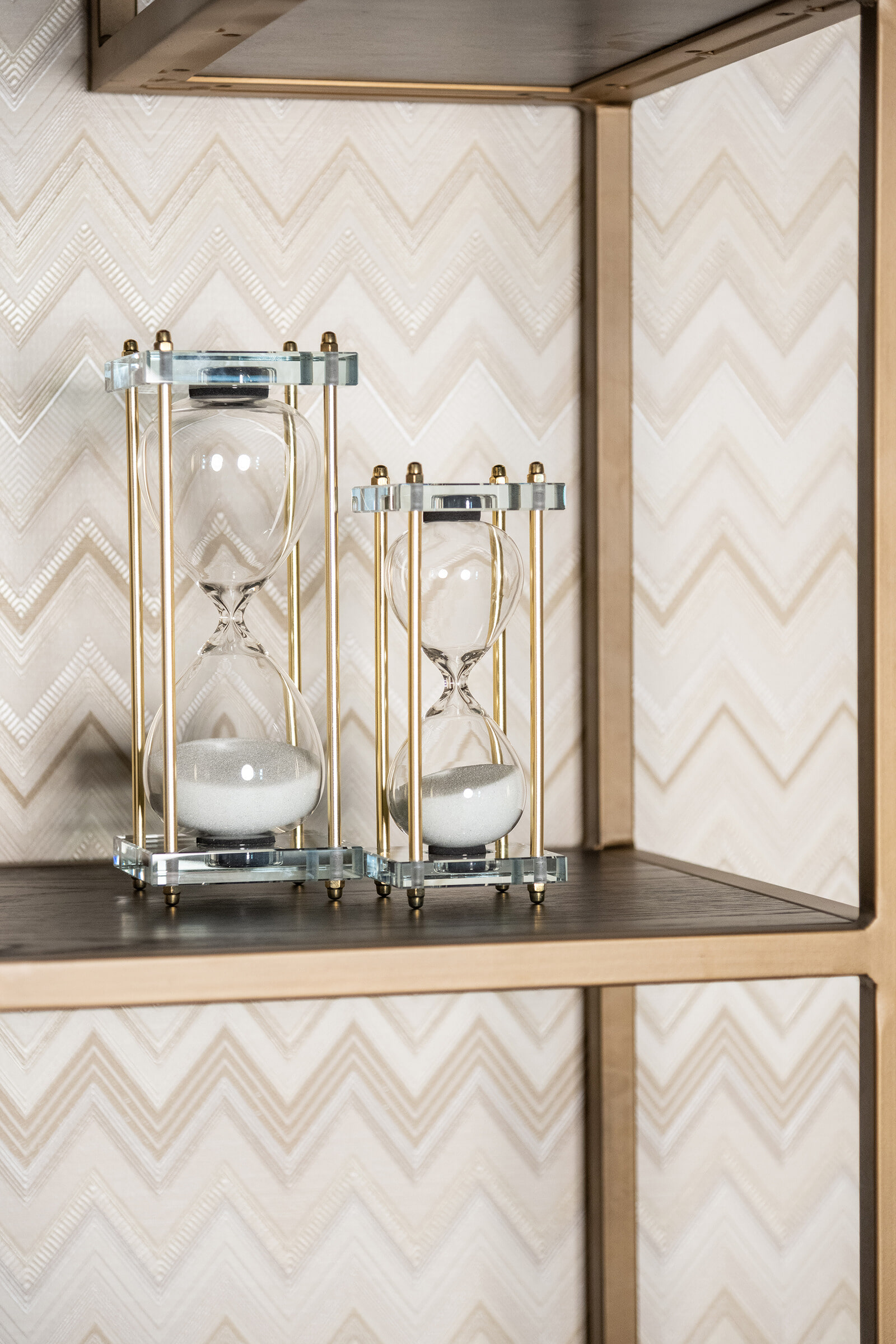 Richmond Wandkast 'Claremont' Eiken en travertin, 220 x 120cm