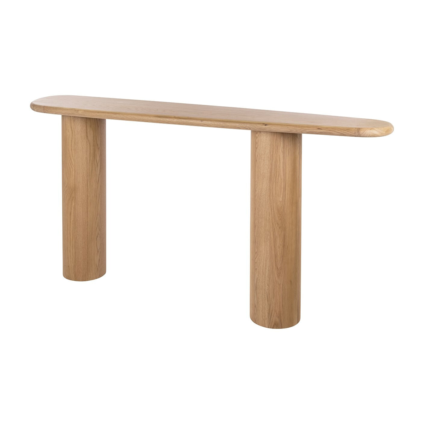 Richmond Organische Sidetable Oakley Eiken, 165cm - Bruin