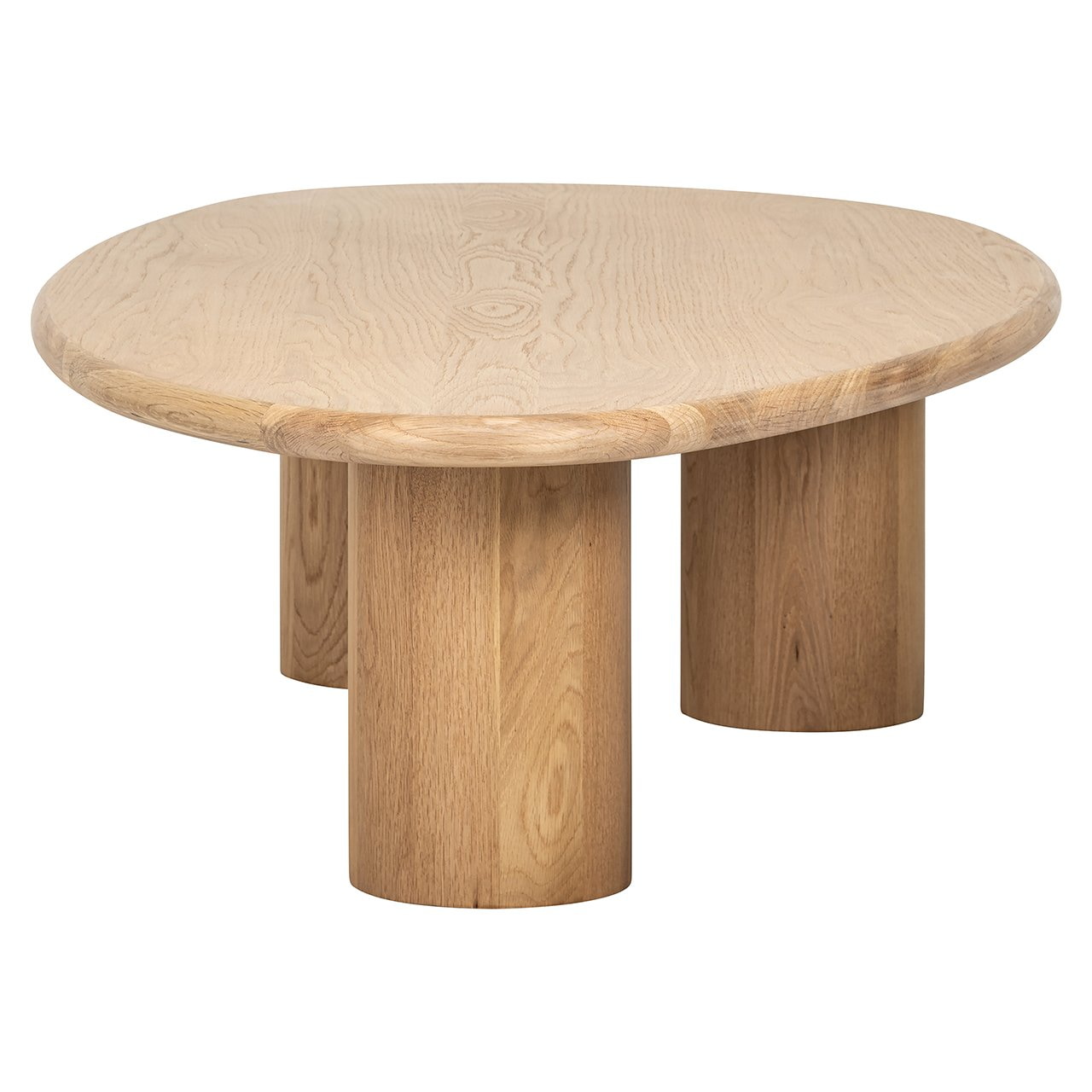 Richmond Organische Salontafel 'Oakley' Eikenhout, 160 x 80cm