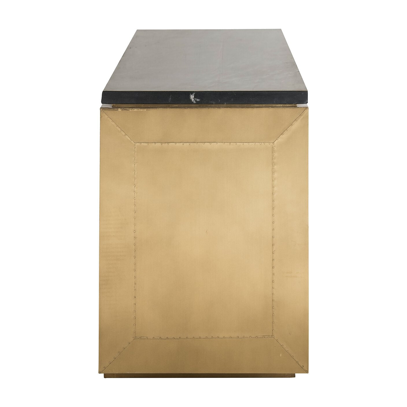 Richmond Dressoir 'Finsbury' Brass en marmer, 183cm