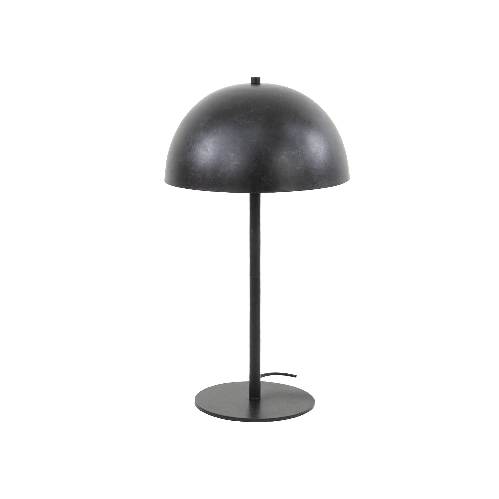LifestyleFurn Tafellamp 'Favian' Metaal, Ø30cm, kleur Charcoal