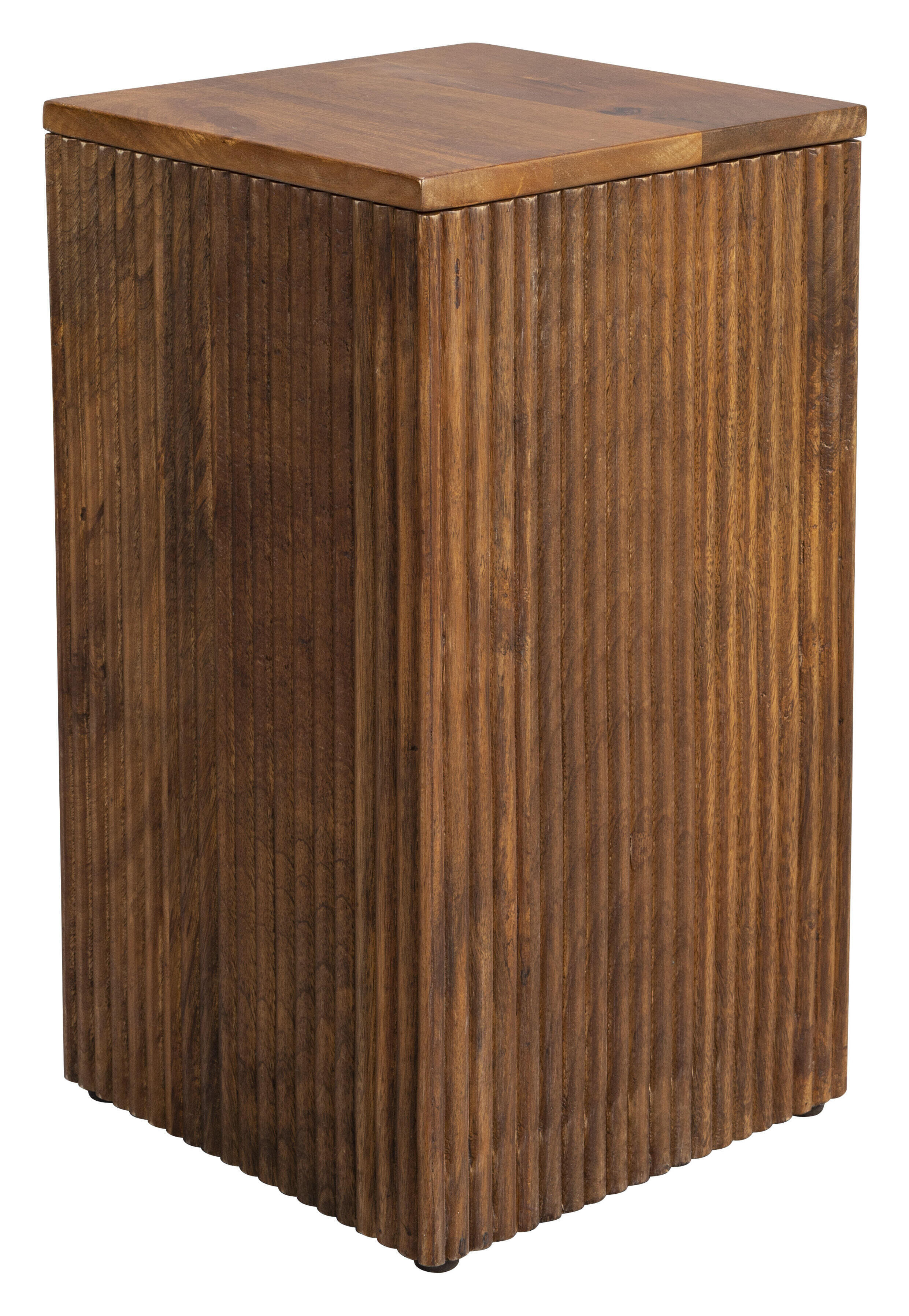 Dutchbone Plantenstandaard 'Ribble' Mangohout, Set van 2 stuks