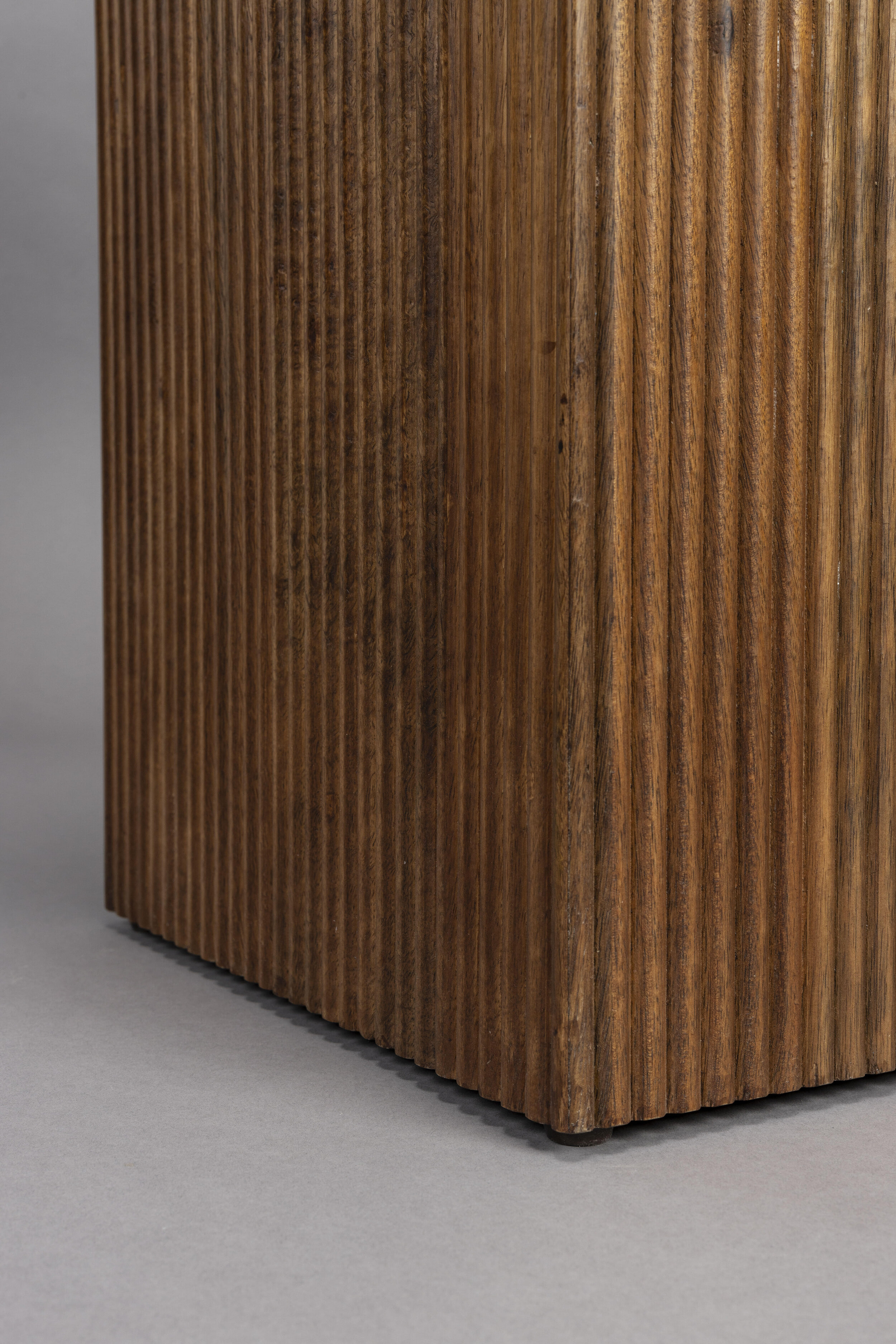 Dutchbone Plantenstandaard 'Ribble' Mangohout, Set van 2 stuks