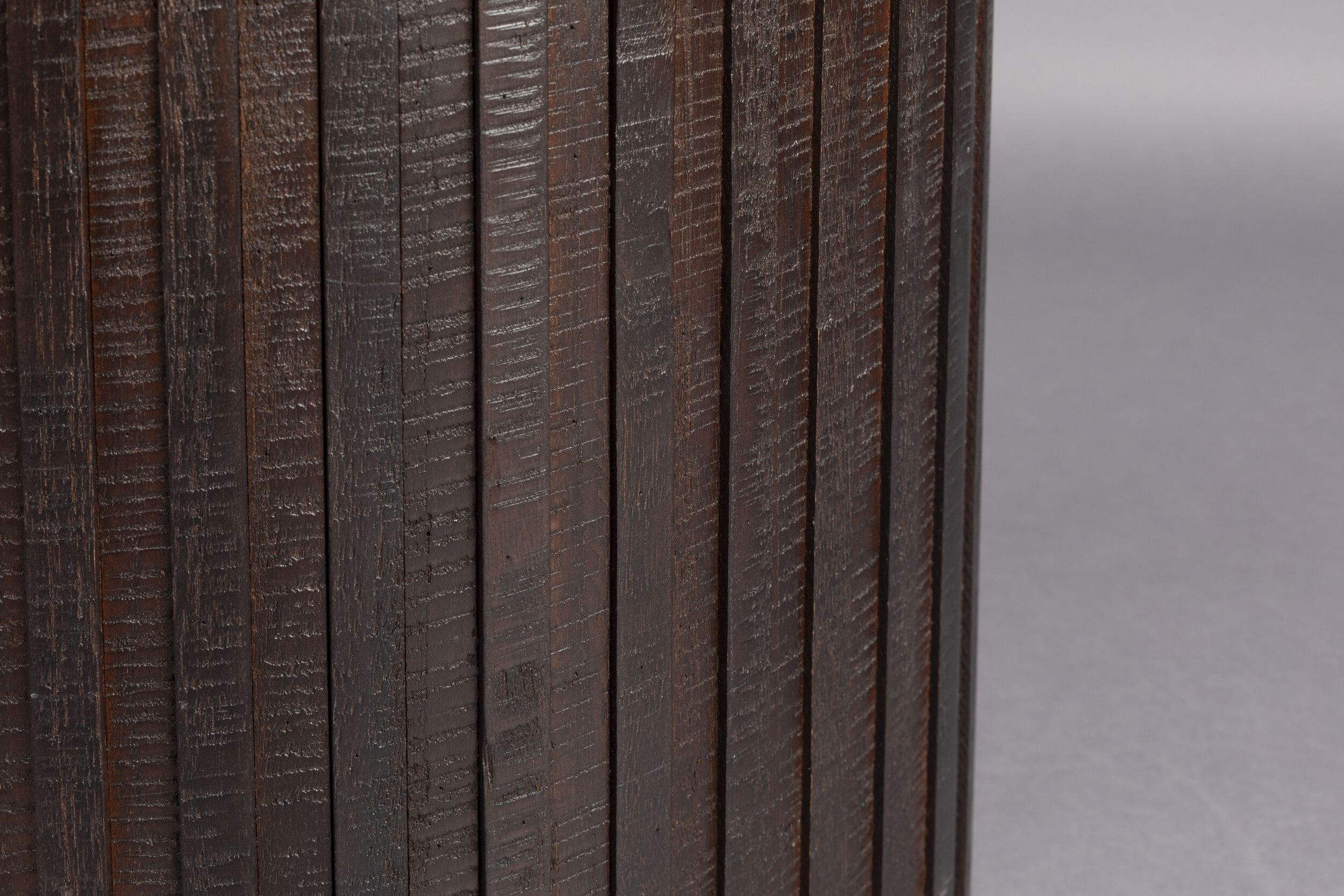 Dutchbone Poef 'Bay Low' Met opbergruimte, Teakhout