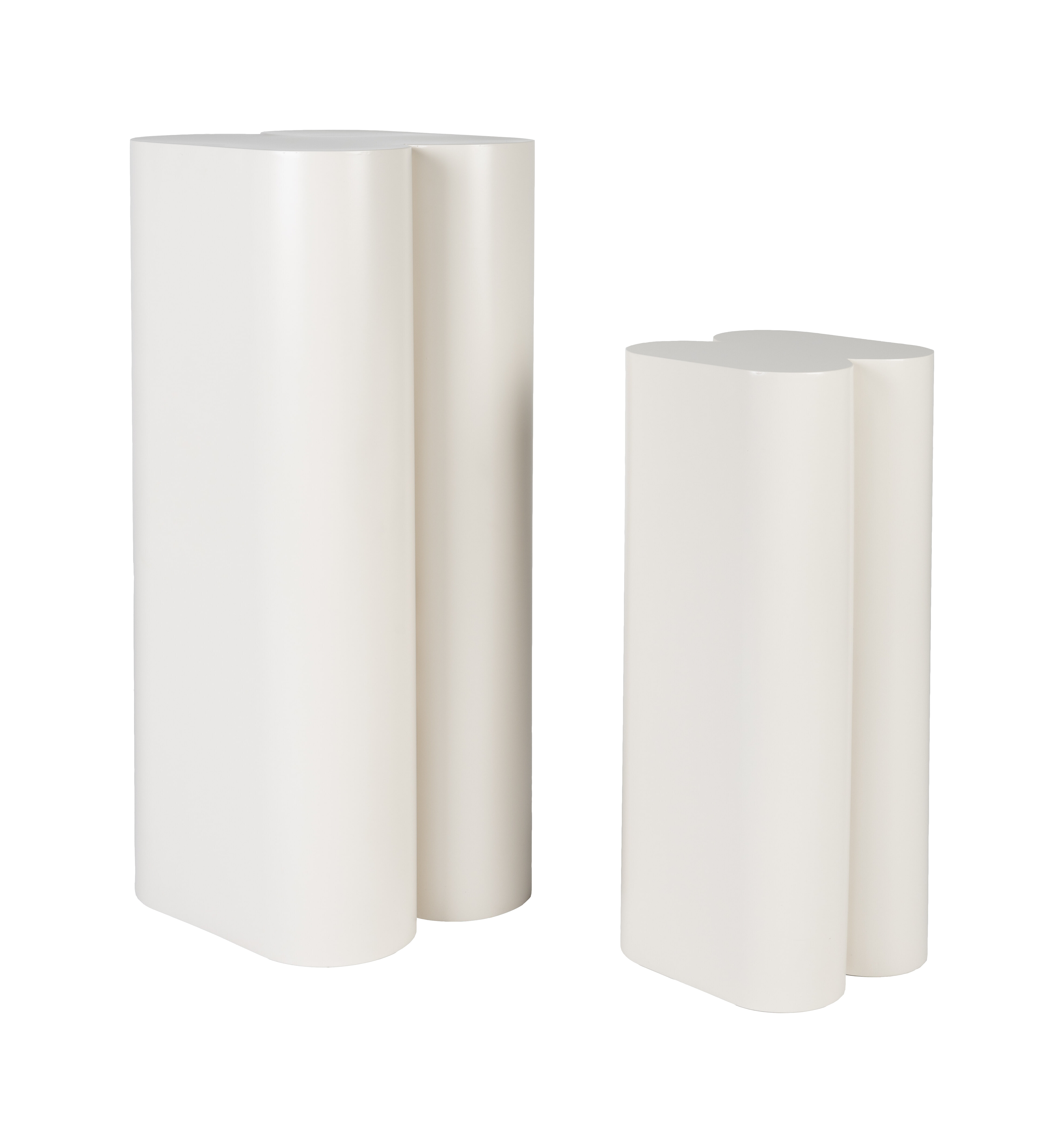 Zuiver Zuil 'Shade' Set van 2 stuks, kleur Beige