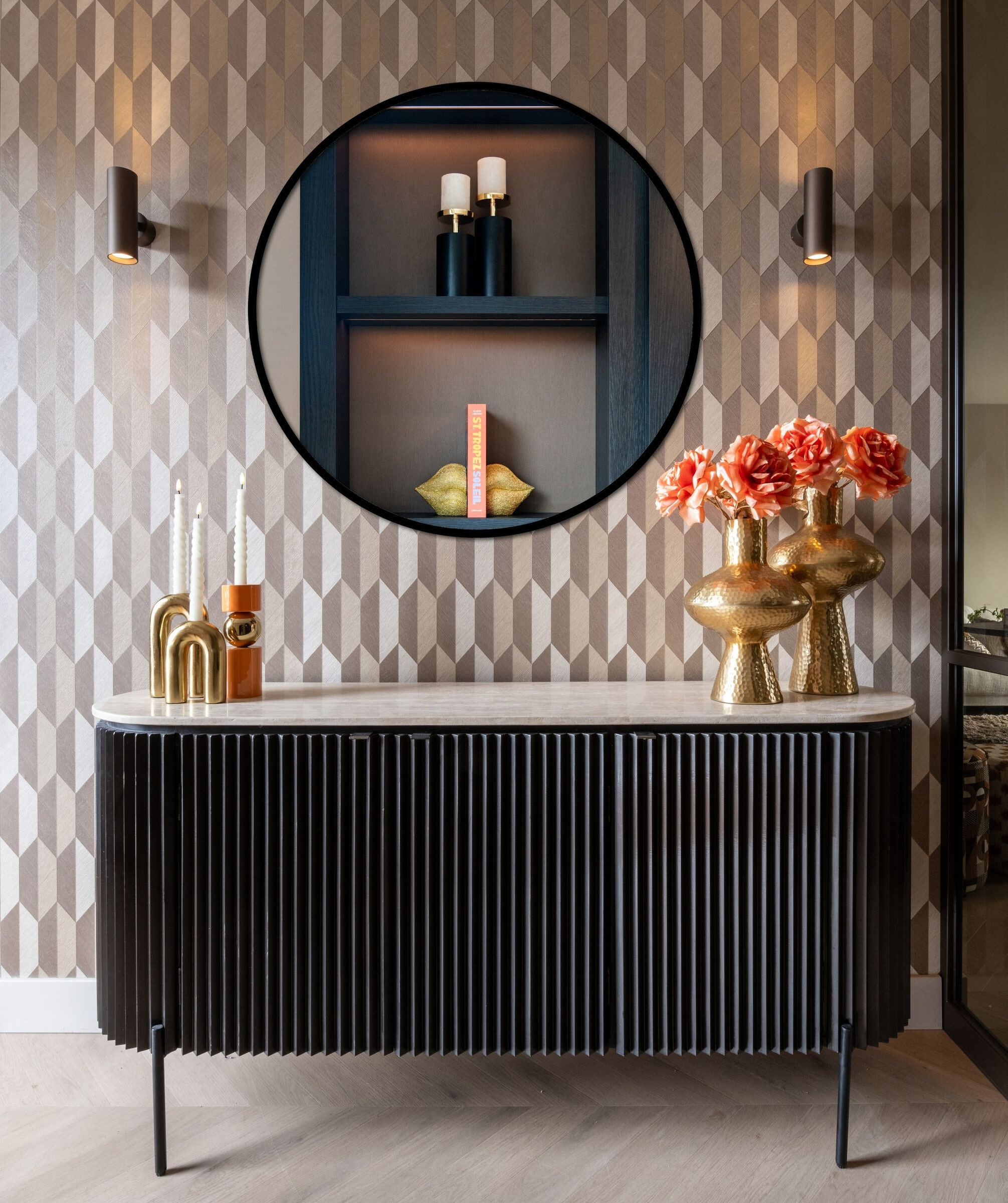 Richmond Kandelaar 'Kira' 23cm hoog