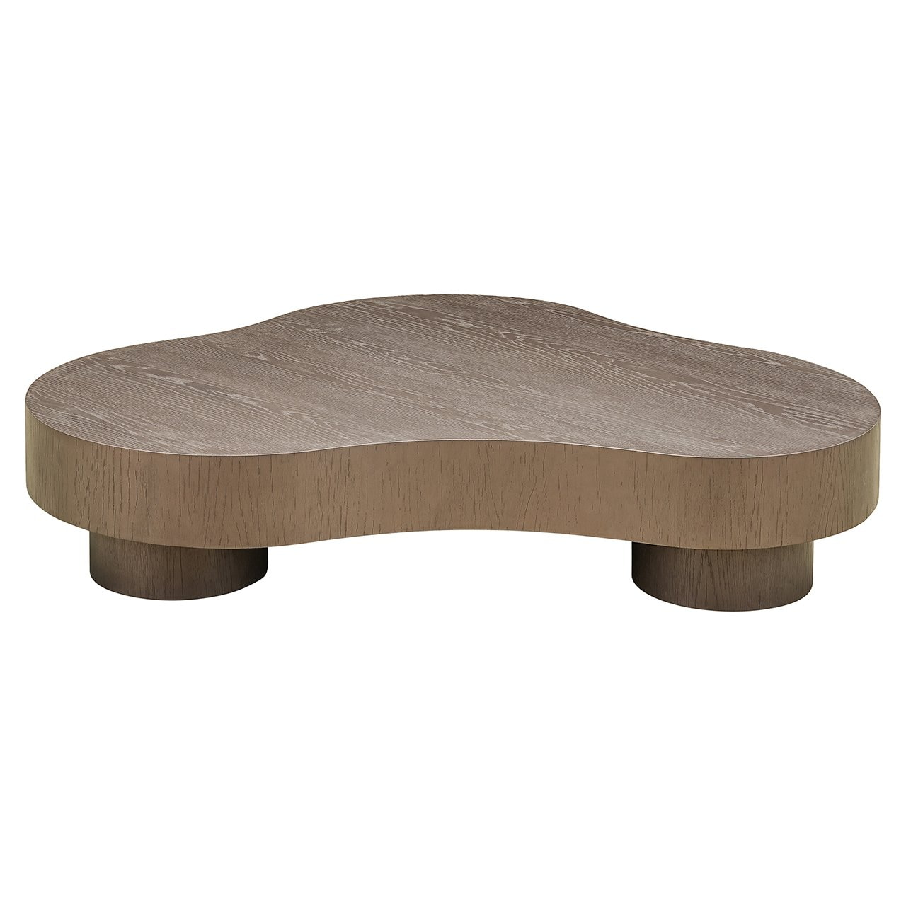 Richmond Organische Salontafel 'Bogor' Set van 2 stuks, kleur Brons