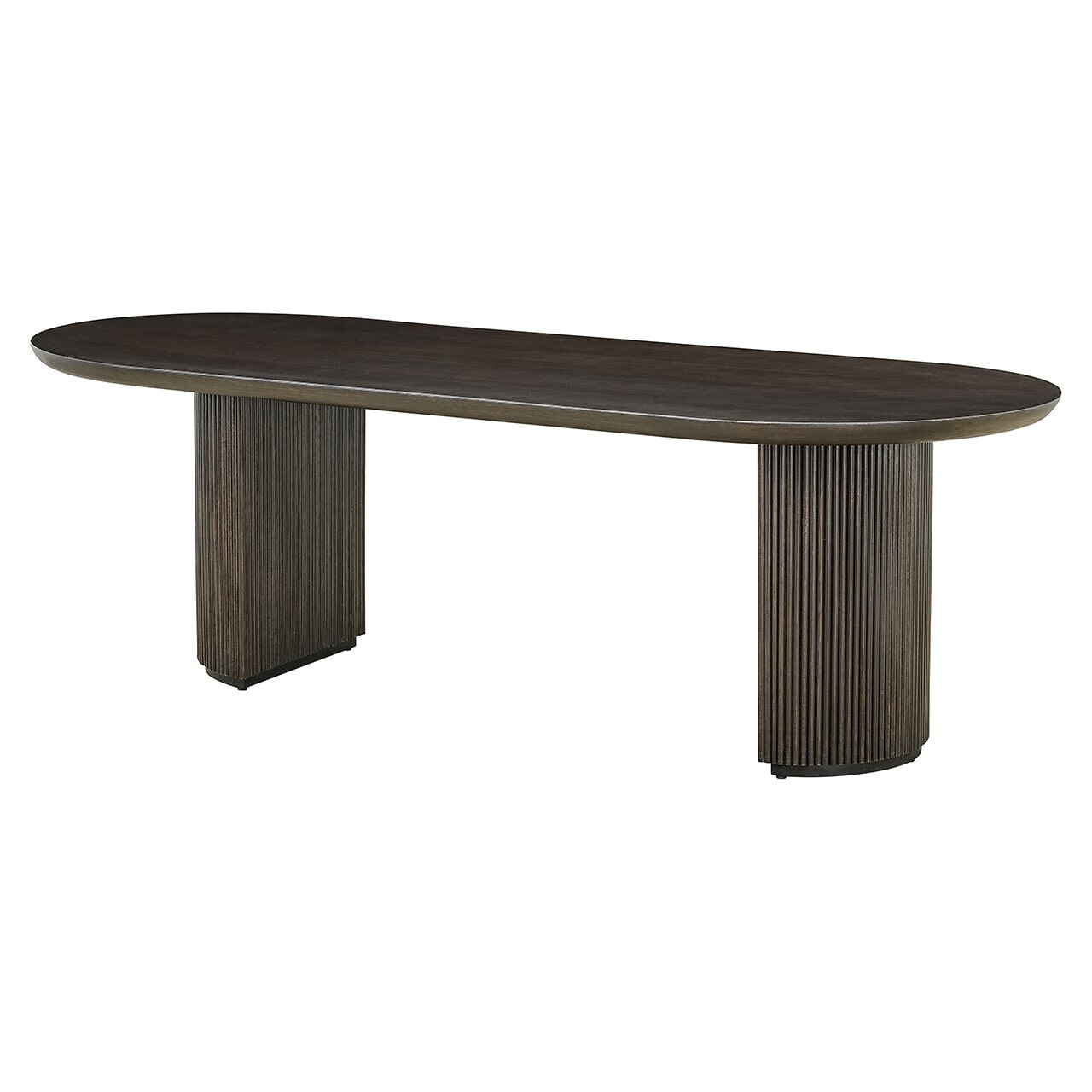 Richmond Ovale Eettafel 'Kingston' Eiken, 280 x 100cm