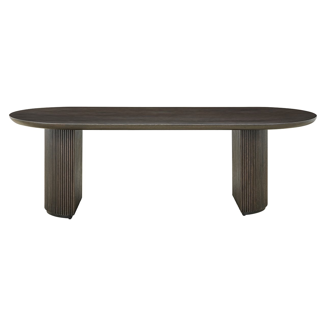 Richmond Ovale Eettafel 'Kingston' Eiken, 280 x 100cm