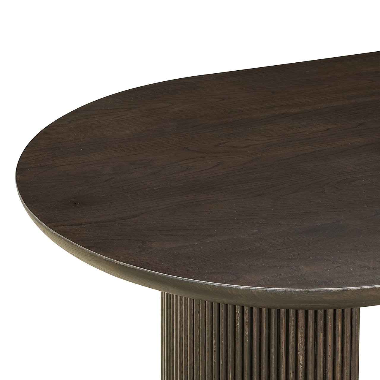 Richmond Ovale Eettafel 'Kingston' Eiken, 280 x 100cm