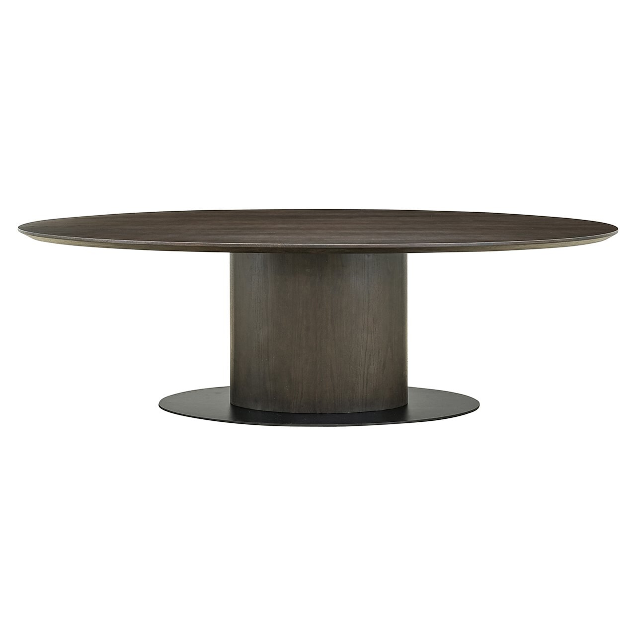 Richmond Ovale Eettafel 'Gordon' Eiken, 210 x 105cm, kleur Bruin