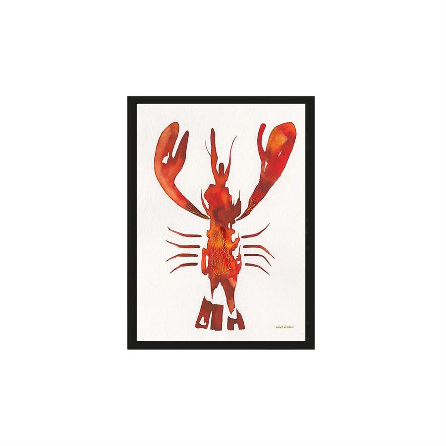 Urban Cotton Artprint Lobster Pose 30 x 40cm
