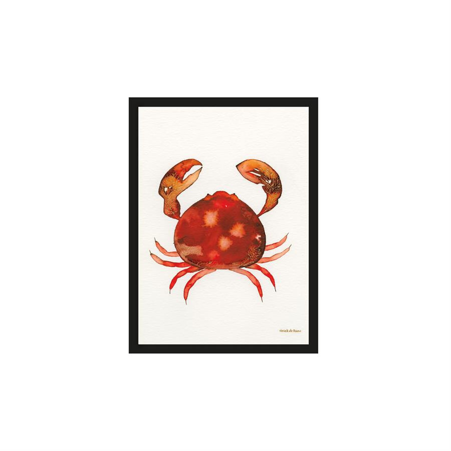 Urban Cotton Artprint Mr Crab 30 x 40cm