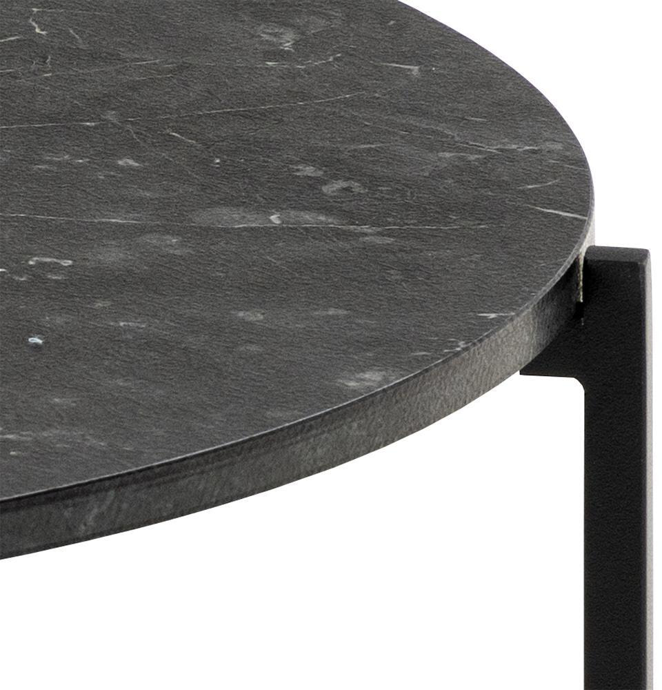 Bendt Ronde Salontafel 'Natally' Marmerlook, 70cm