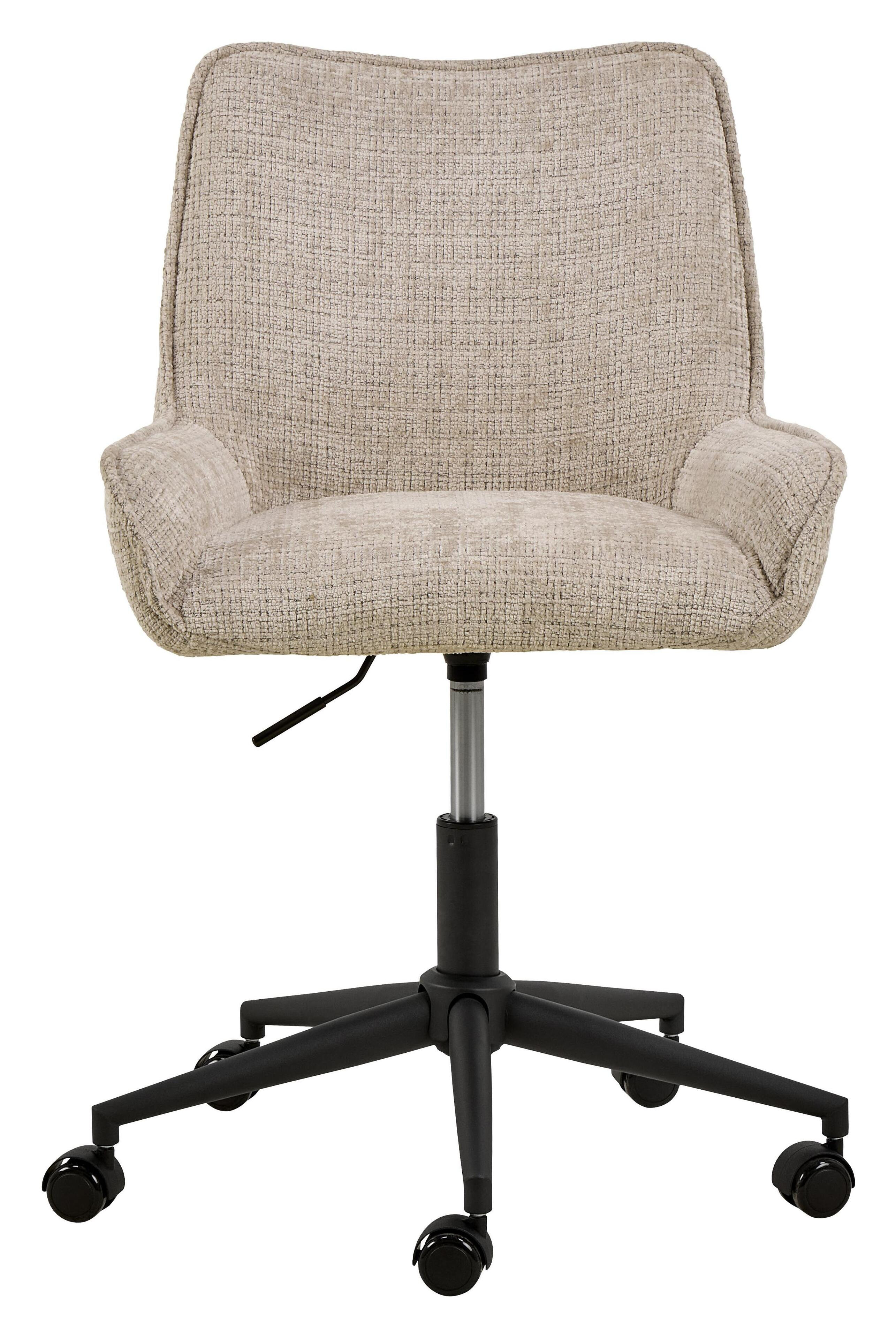 Bendt Bureaustoel 'Erika' Chenille, kleur Beige