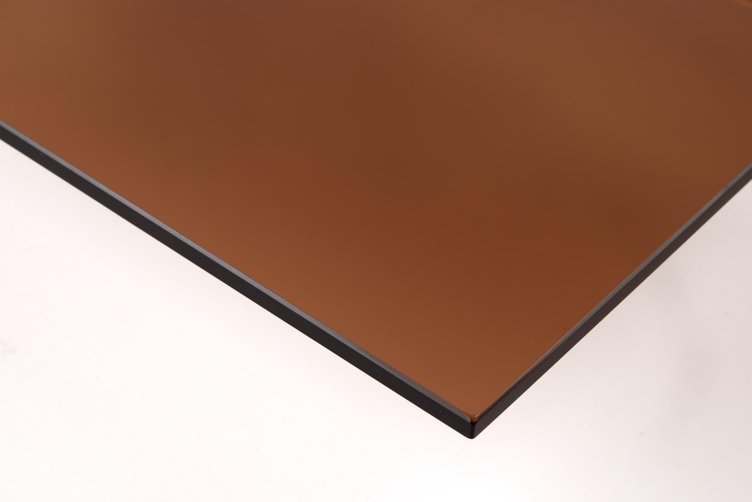Bendt Salontafel 'Flavian' Glas, Set van 2 stuks, kleur Bruin