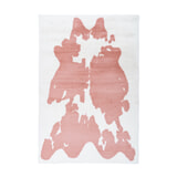 Kayoom Vloerkleed 'Rabbit Animal' kleur roze / wit, 120 x 160cm