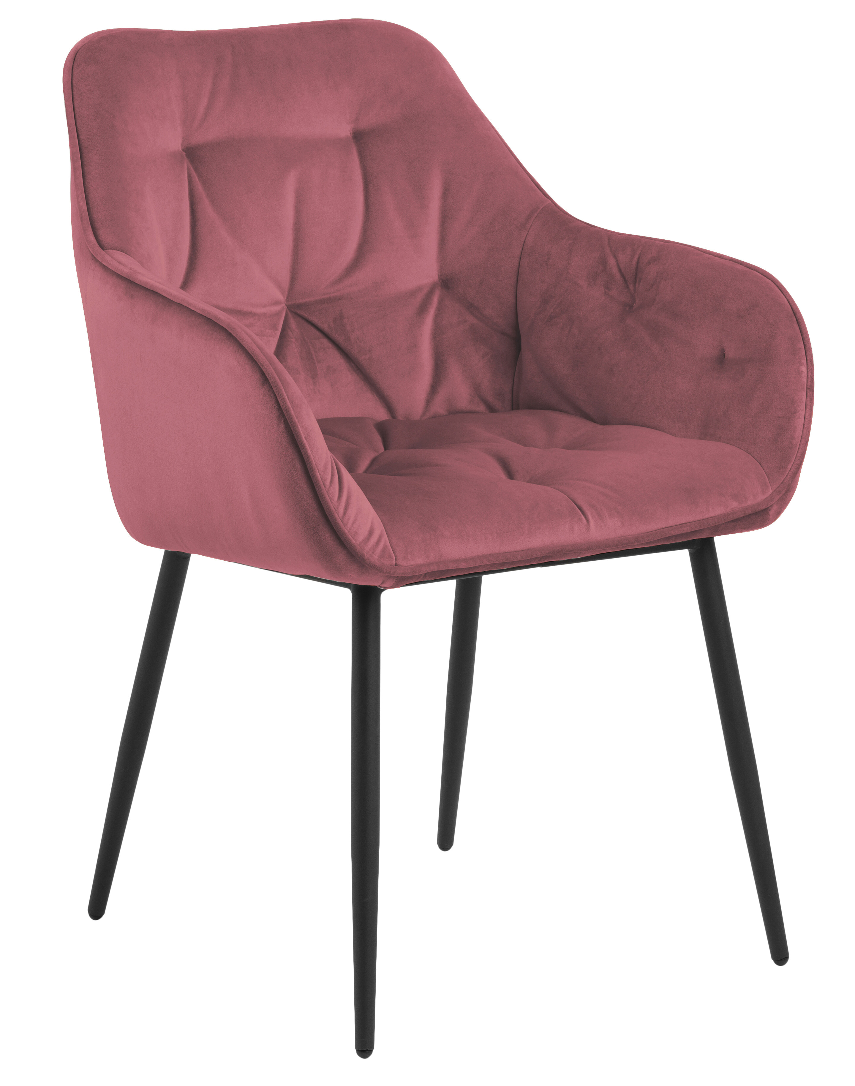 Sohome Eetkamerstoel - set van 2 - Otto - Velvet - Roze