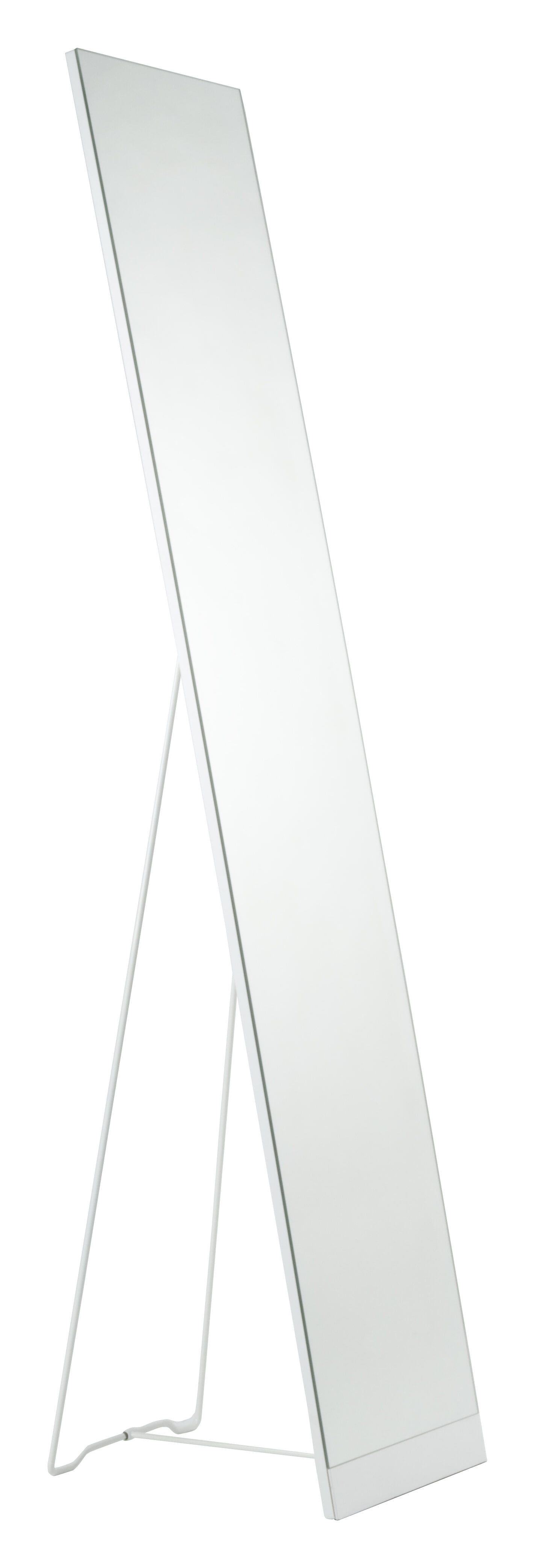 ZILT Staande Spiegel 'Xander' 147.5 x 30.5cm, kleur Wit