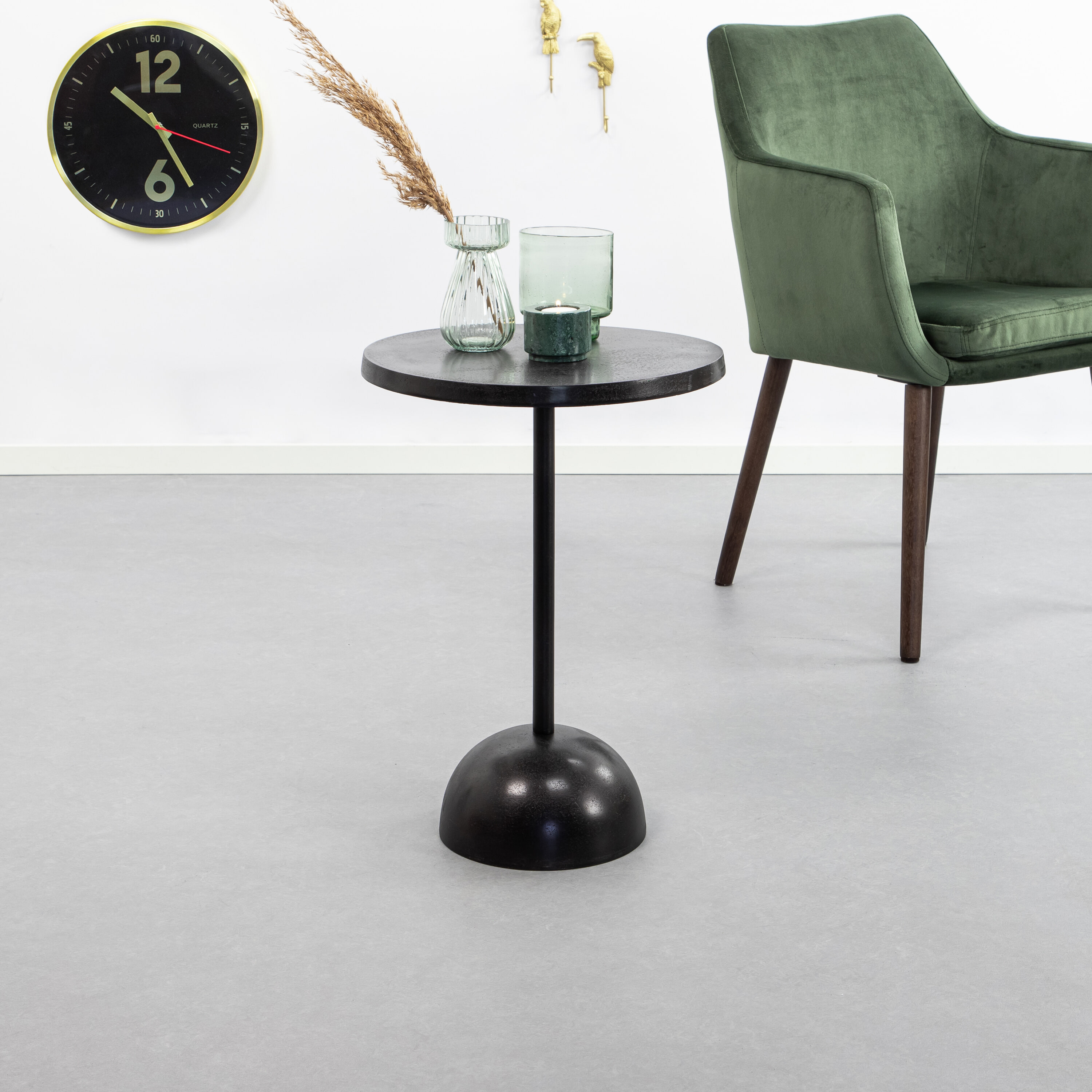 BePureHome Bijzettafel 'Tack' 40cm, kleur Donkerbruin BePureHome Bijzettafel 'Tack' 40cm, kleur Donkerbruin
