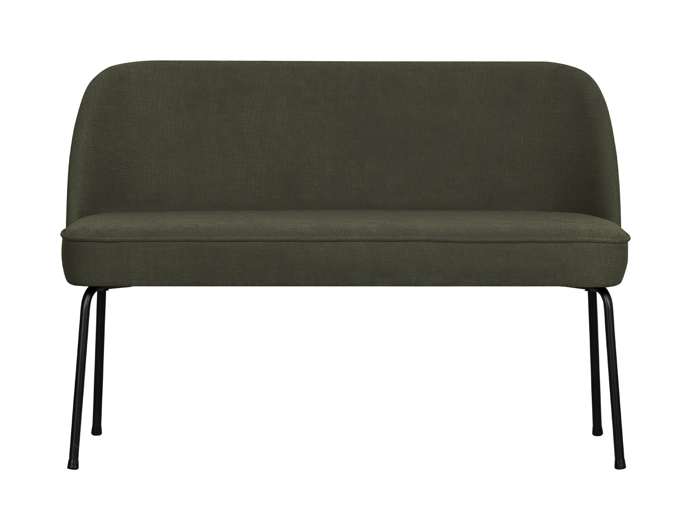WOOOD Eetkamerbank 'Vogue' Woven, kleur Warm Groen
