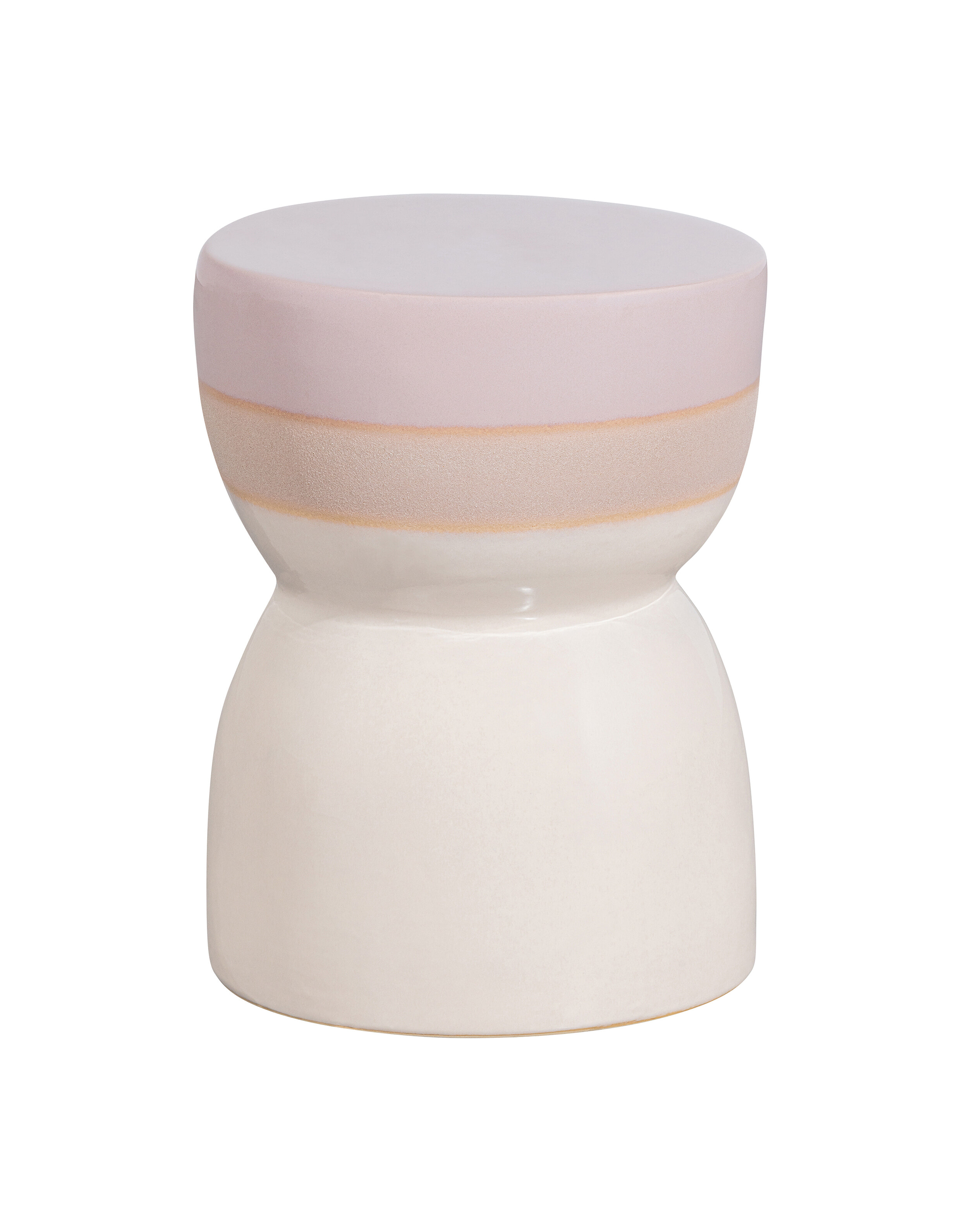 BePureHome Krukje/Bijzettafel 'Glazed' kleur Ashes