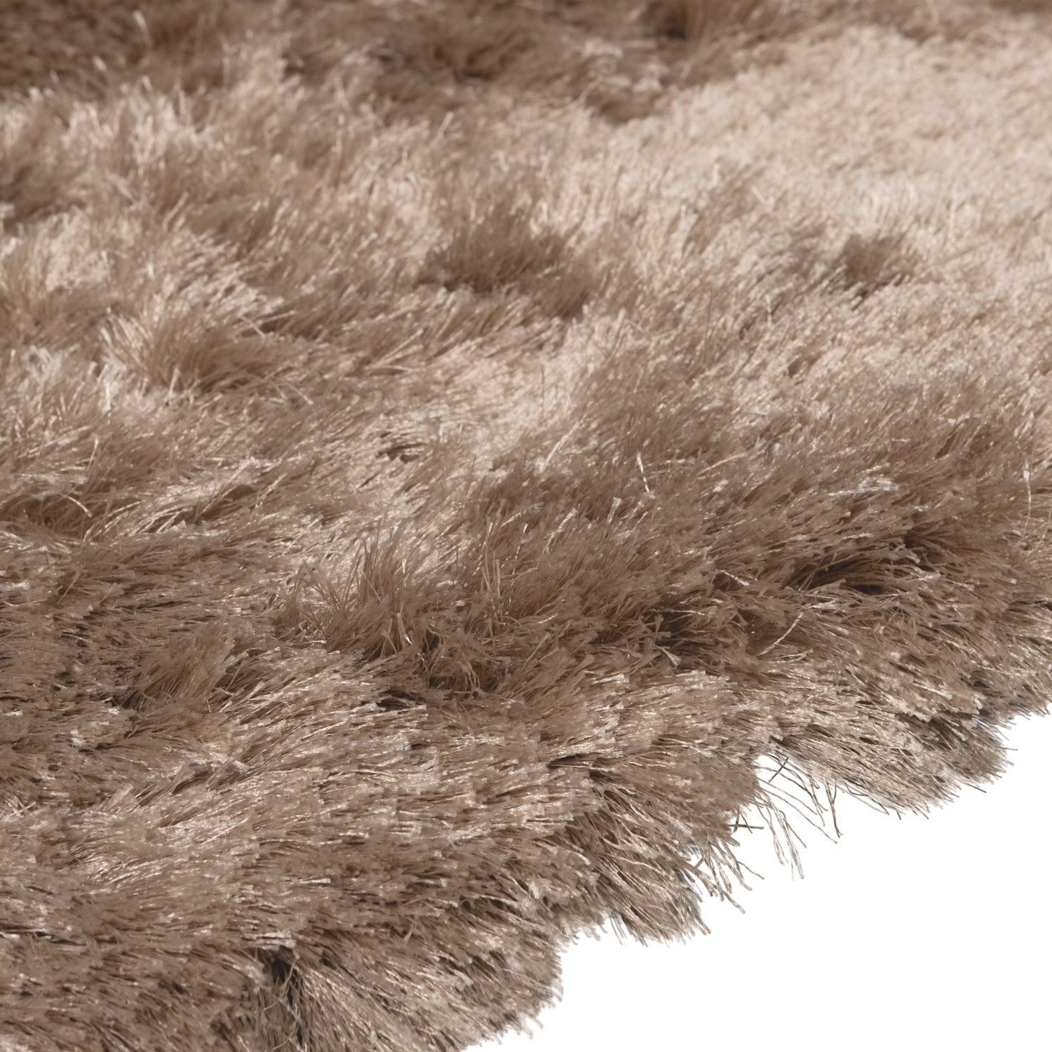 WOOOD Rond Vloerkleed 'Praline' Ø200cm, kleur Nougat