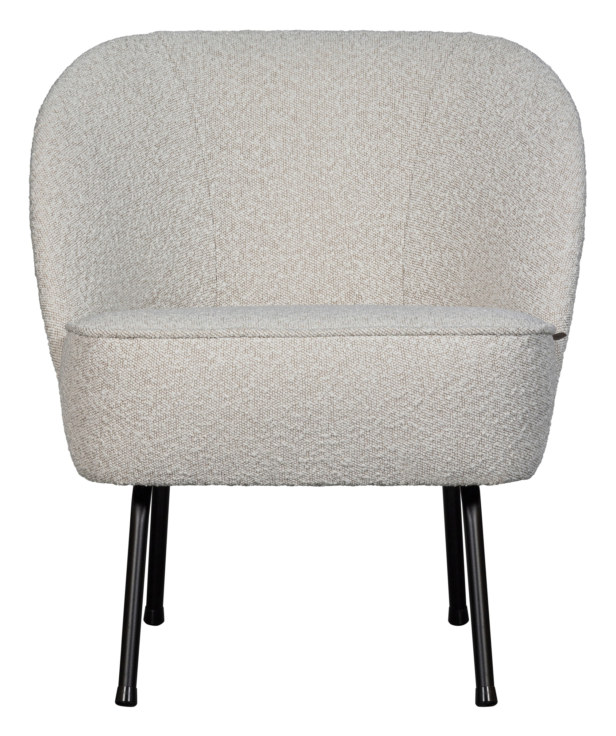 WOOOD Fauteuil 'Vogue' Bouclé, kleur Naturel