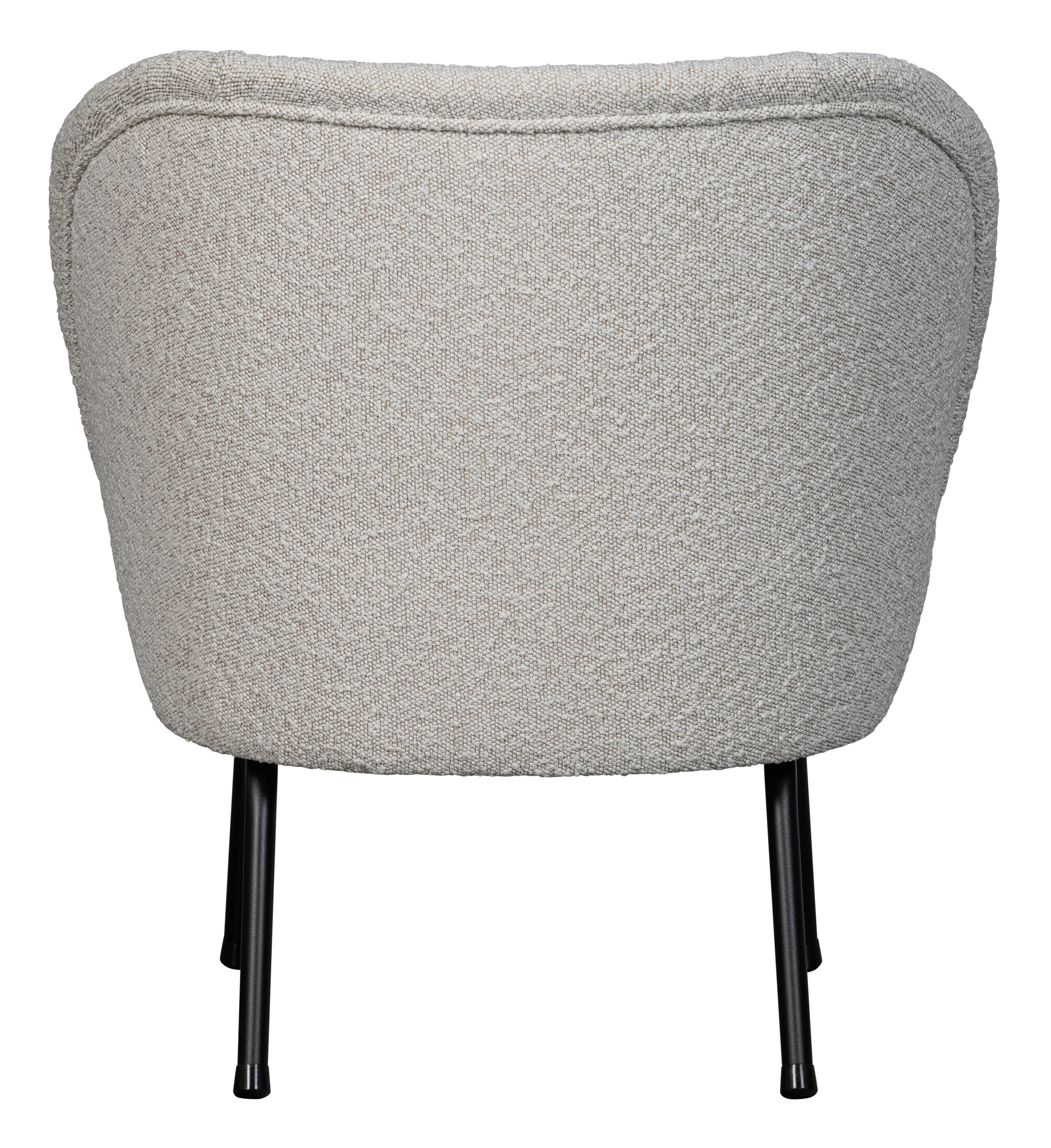 WOOOD Fauteuil 'Vogue' Bouclé, kleur Naturel